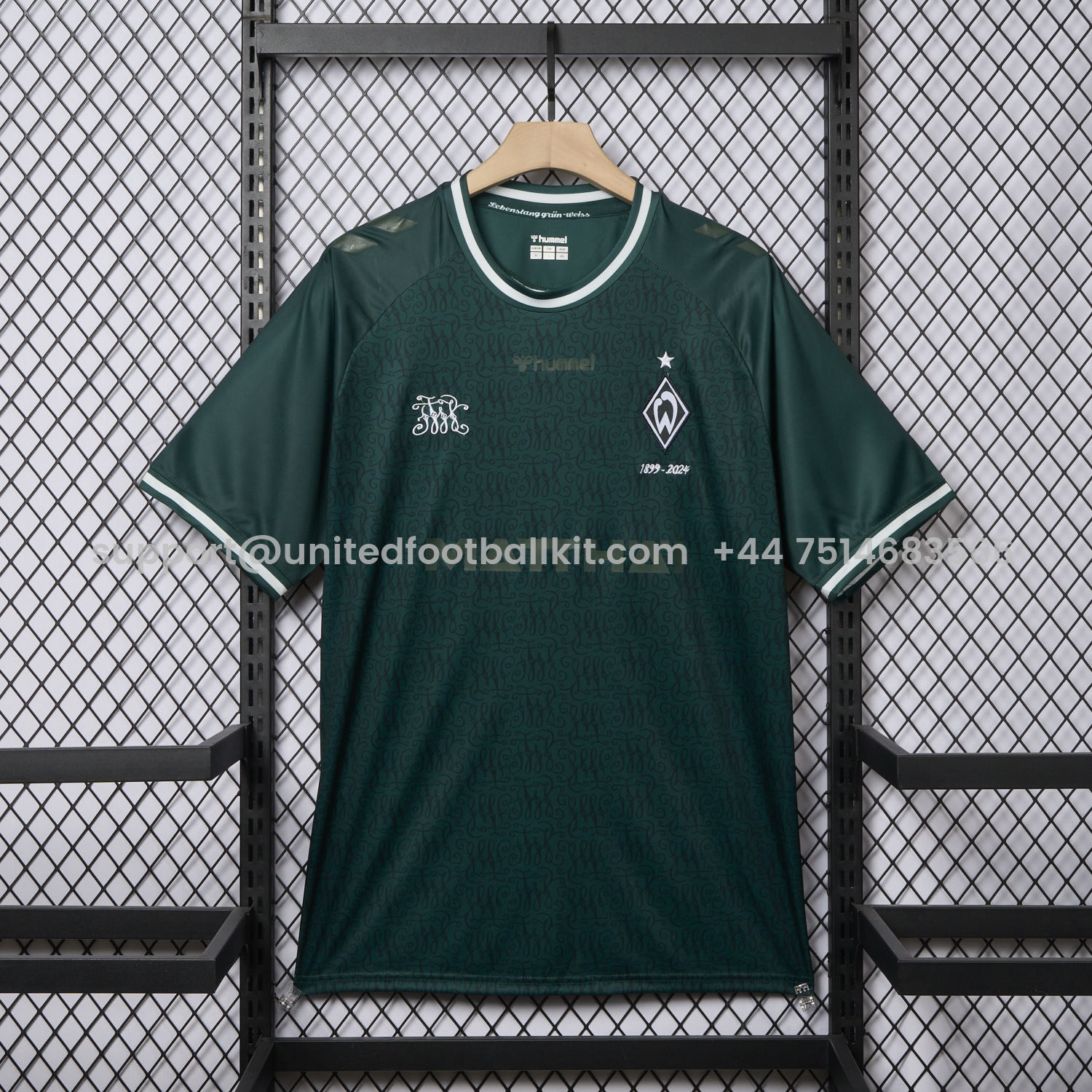 Unitedfootballkit.com | Werder Bremen 23-24 125th Anniversary Jersey - Fans Version -Customize Name, Number and Patch | Worldwide Shipping