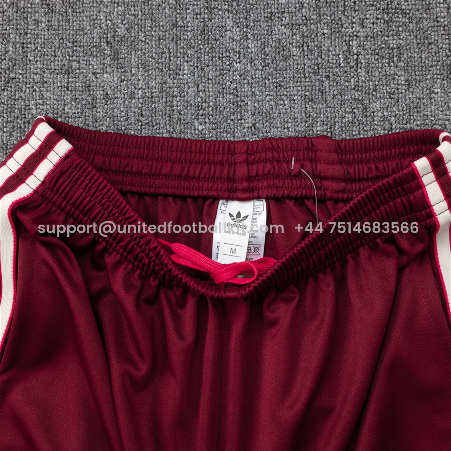 Unitedfootballkit.com | Bayern Munich 25-26 Originals Terrace Icon Jacket Training Tracksuit - Deep Red -Customize Name, Number and Patch | Worldwide Shipping