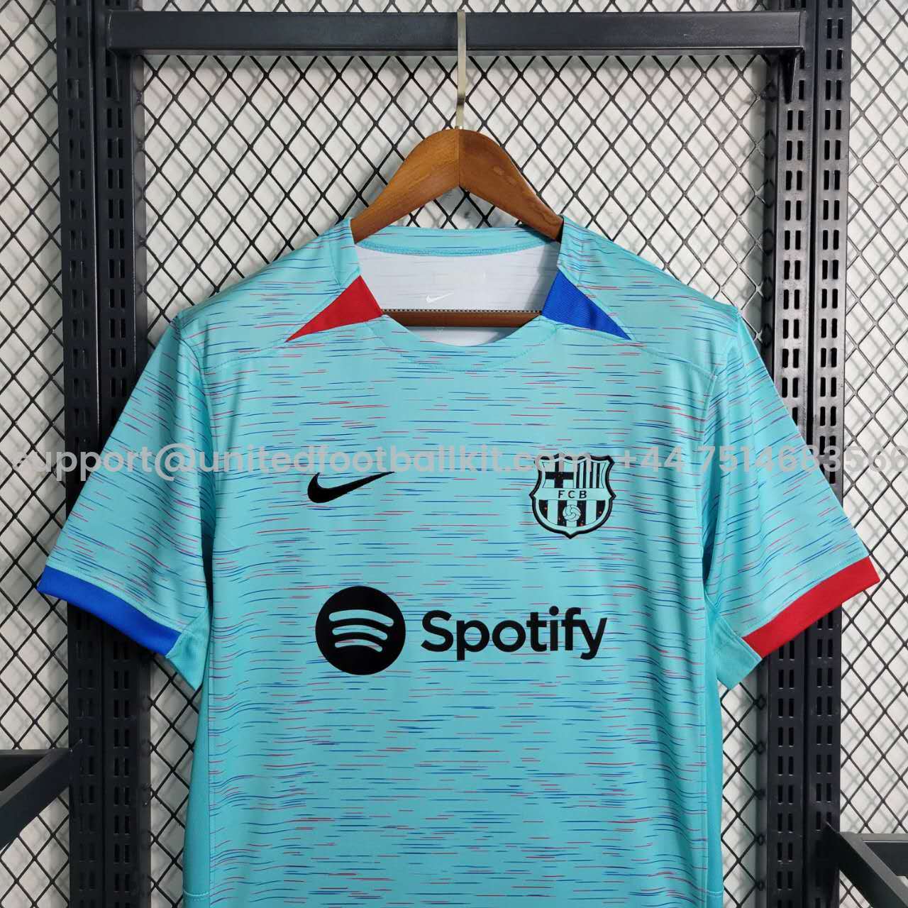 Unitedfootballkit.com | Barcelona 23-24 Third Jersey - Fans Version -Customize Name, Number and Patch | Worldwide Shipping