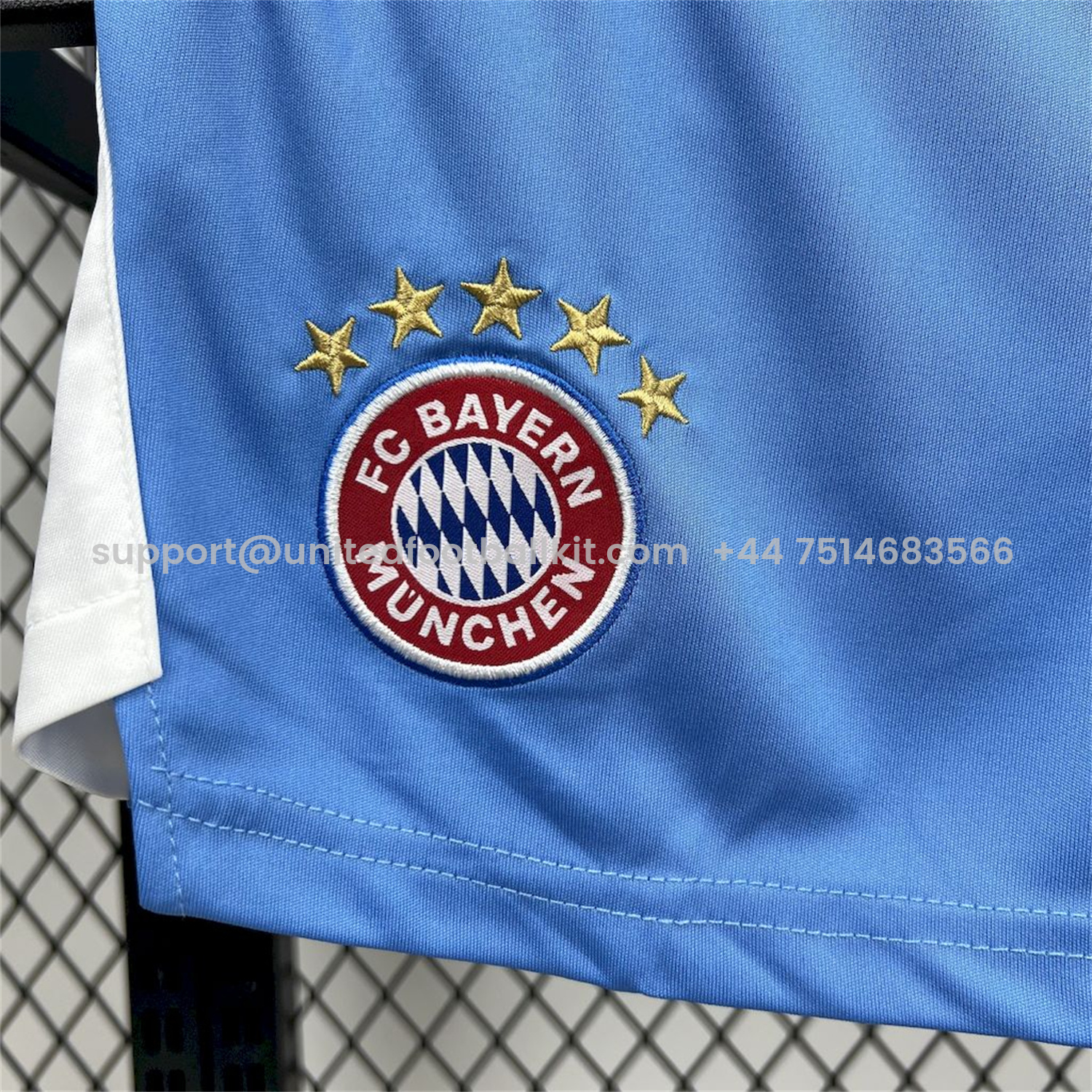 Unitedfootballkit.com | Bayern Munich 25-26 Blue Goalkeeper Kids Kit -Customize Name, Number and Patch | Worldwide Shipping