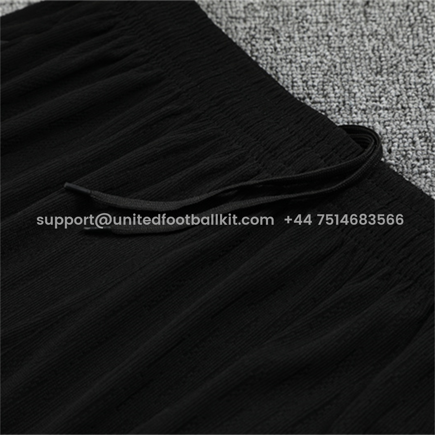 Unitedfootballkit.com | Paris Saint-Germain PSG 25-26 Kids Long Sleeve Training Set - JD Black Pink Top and Black Pants -Customize Name, Number and Patch | Worldwide Shipping