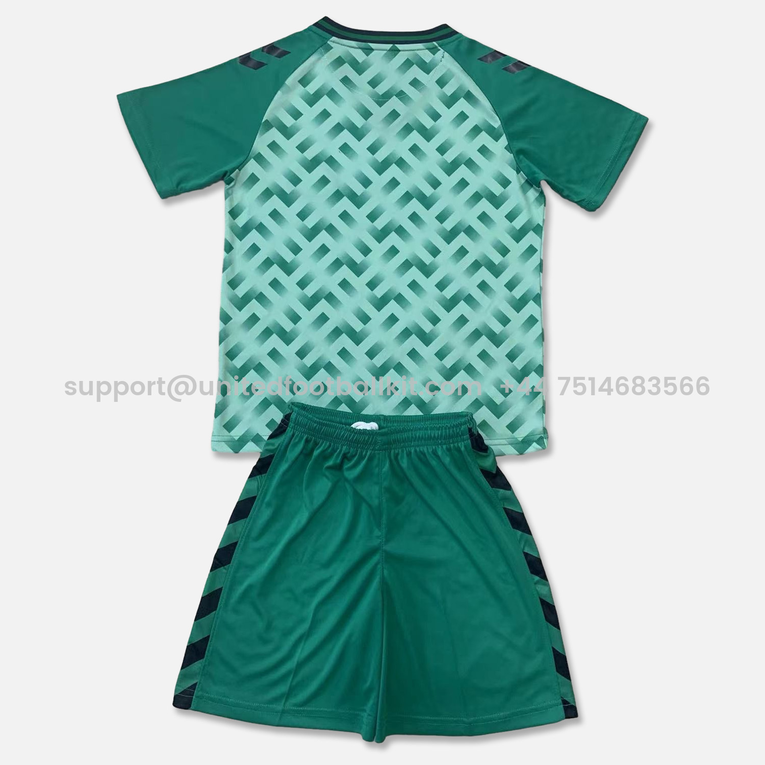 Unitedfootballkit.com | Sunderland 24-25 Green GK Home Kids Kit -Customize Name, Number and Patch | Worldwide Shipping