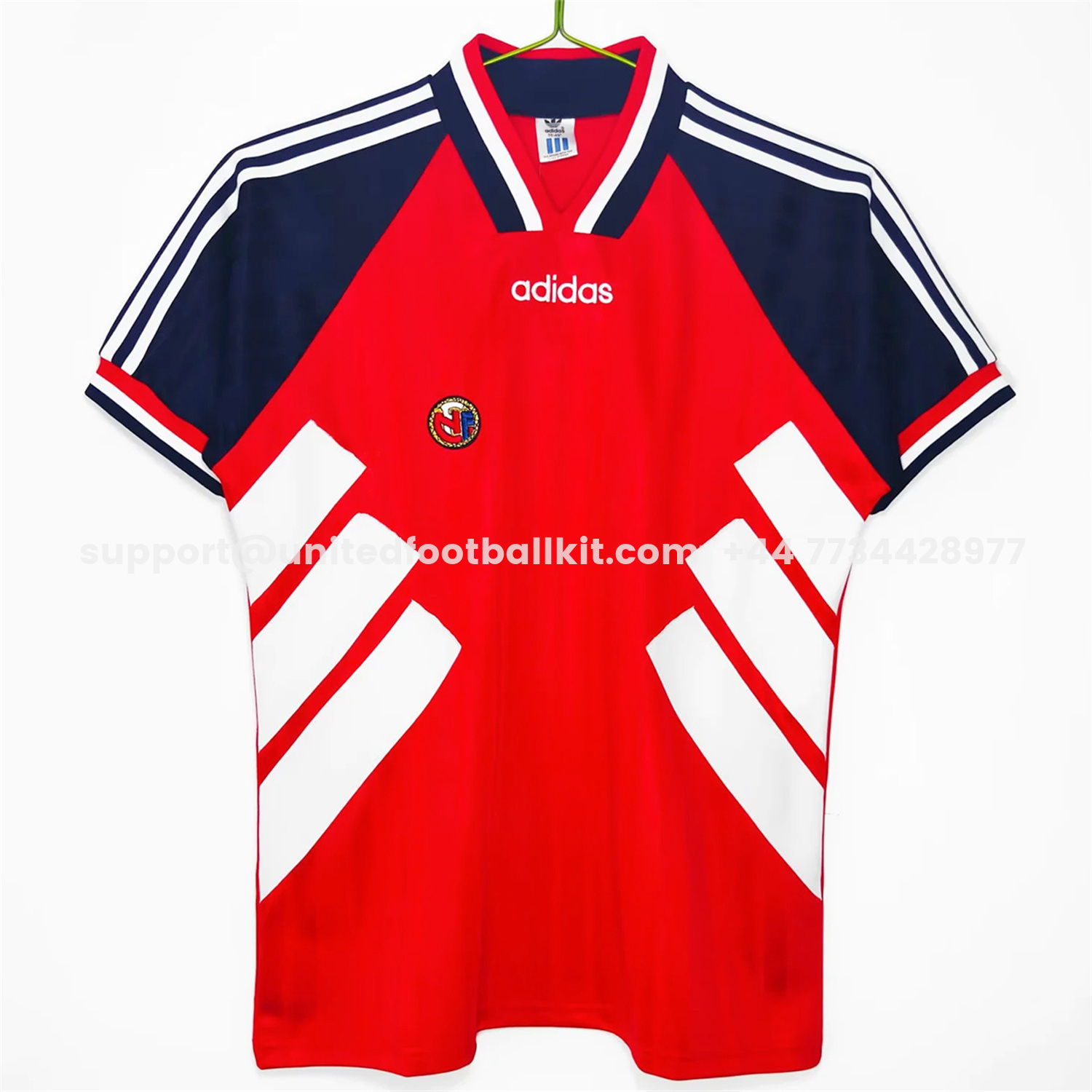 Unitedfootballkit.com | Retro Norway 1994 Home Jersey -Customize Name, Number and Patch | Worldwide Shipping