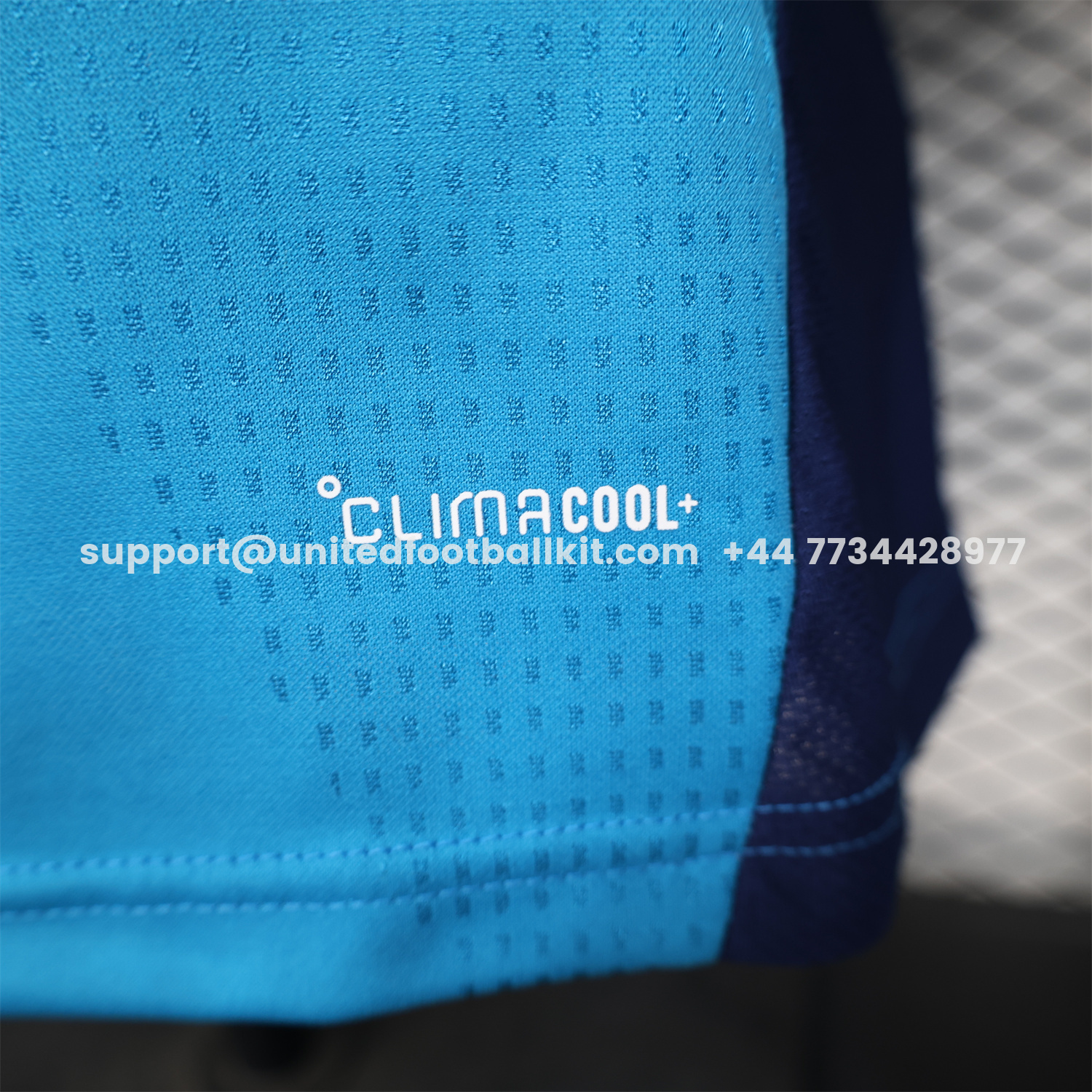 Unitedfootballkit.com | Spain 2026 Blue Pre-Match Training Jersey - Player Version -Customize Name, Number and Patch | Worldwide Shipping