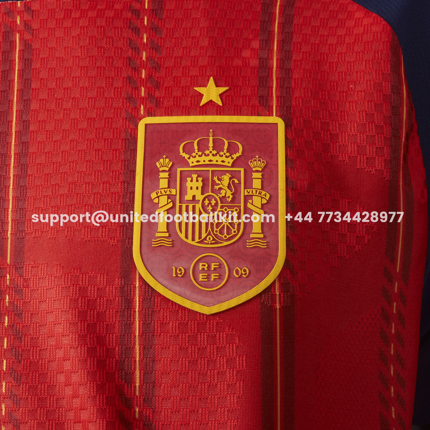 Unitedfootballkit.com | Spain 2026 Home Jersey - Player Version -Customize Name, Number and Patch | Worldwide Shipping