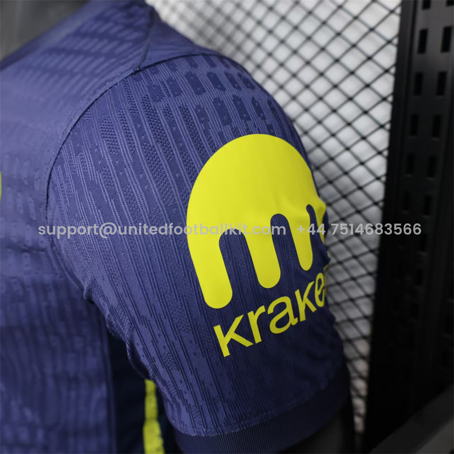 Unitedfootballkit.com | Atlético Madrid 25-26 Away Jersey - Player Version -Customize Name, Number and Patch | Worldwide Shipping