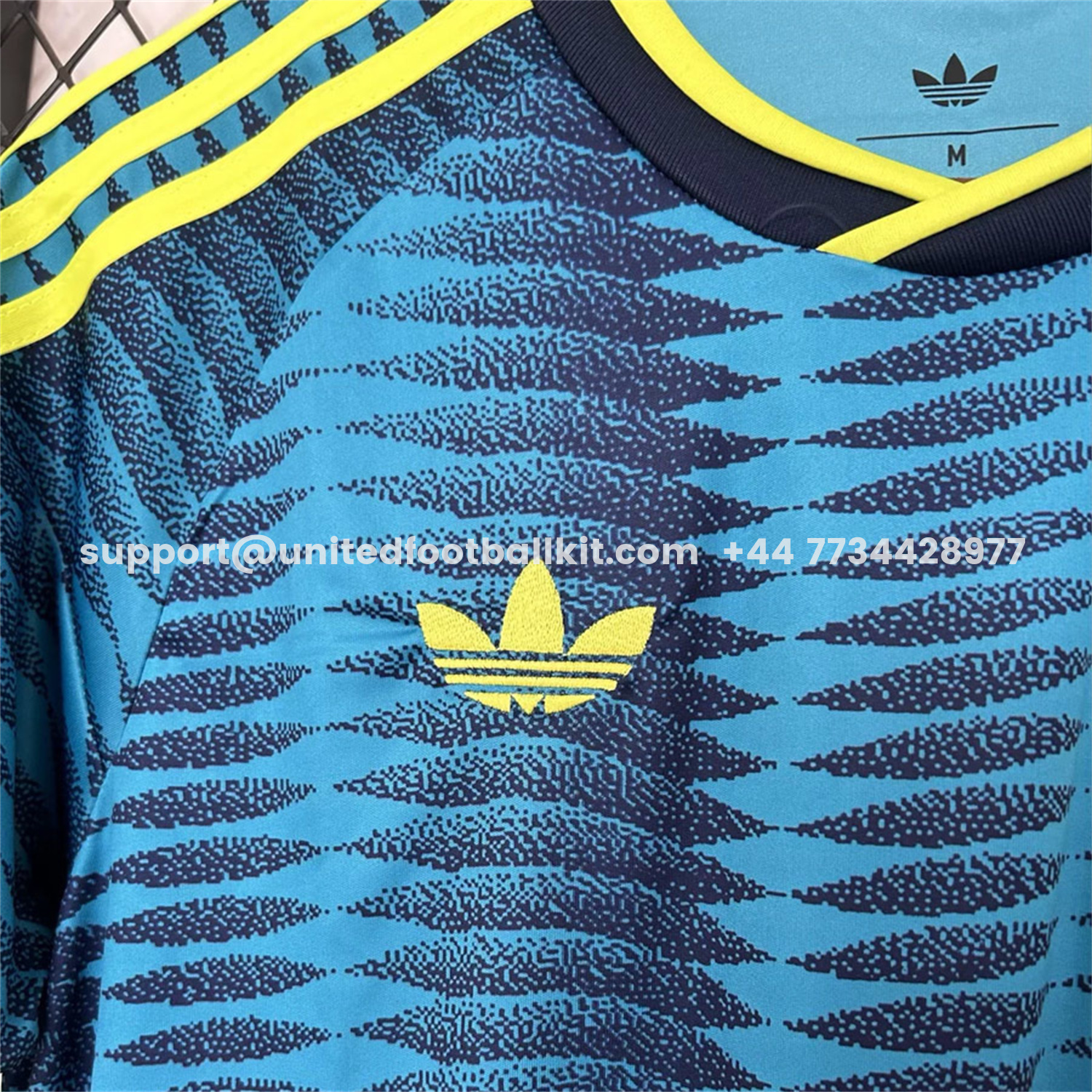 Unitedfootballkit.com | Colombia 2026 Away Blue Jersey - Fans Version -Customize Name, Number and Patch | Worldwide Shipping