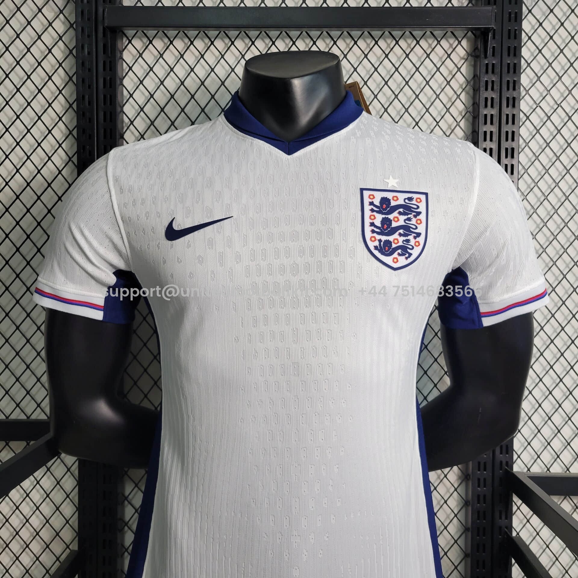 Unitedfootballkit.com | England 2024 Home Stadium Jersey - Player Version -Customize Name, Number and Patch | Worldwide Shipping
