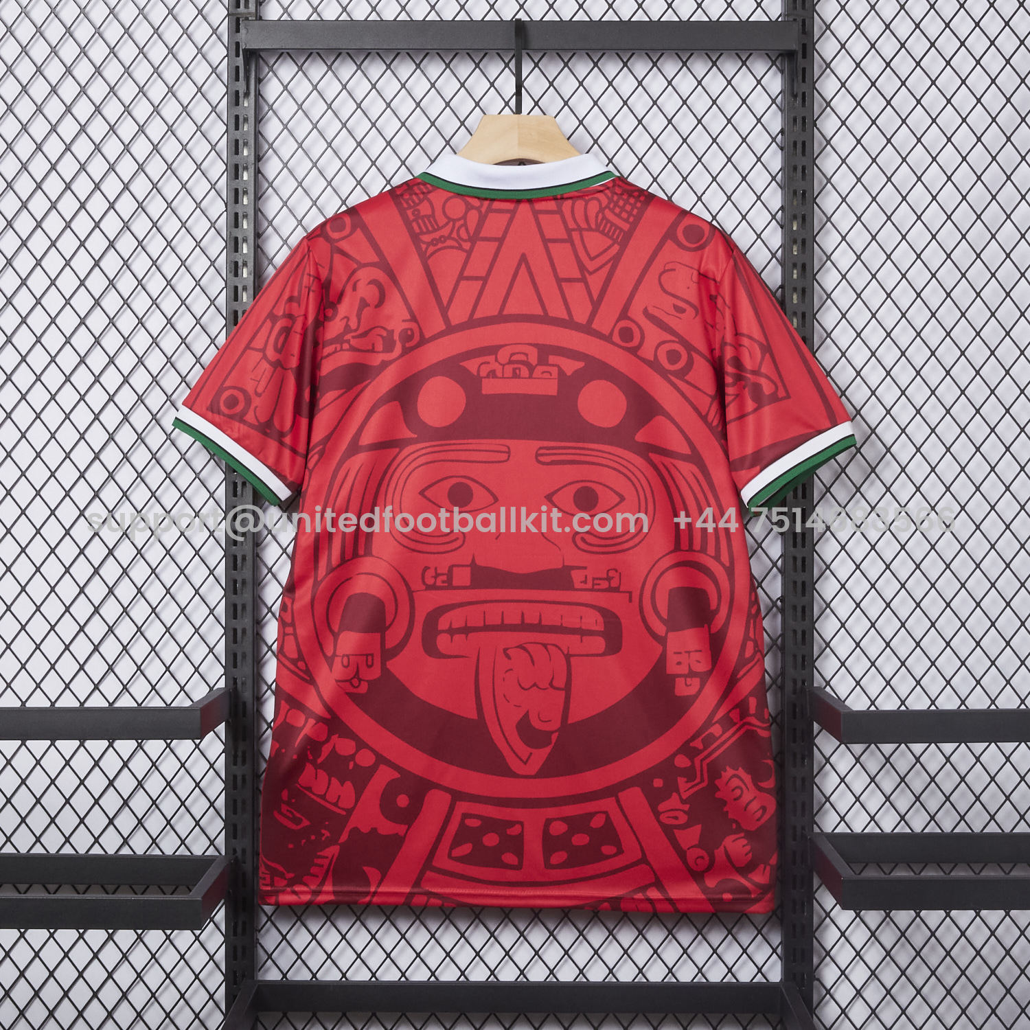 Unitedfootballkit.com | Retro Mexico 1998 Red Special Edition Jersey -Customize Name, Number and Patch | Worldwide Shipping
