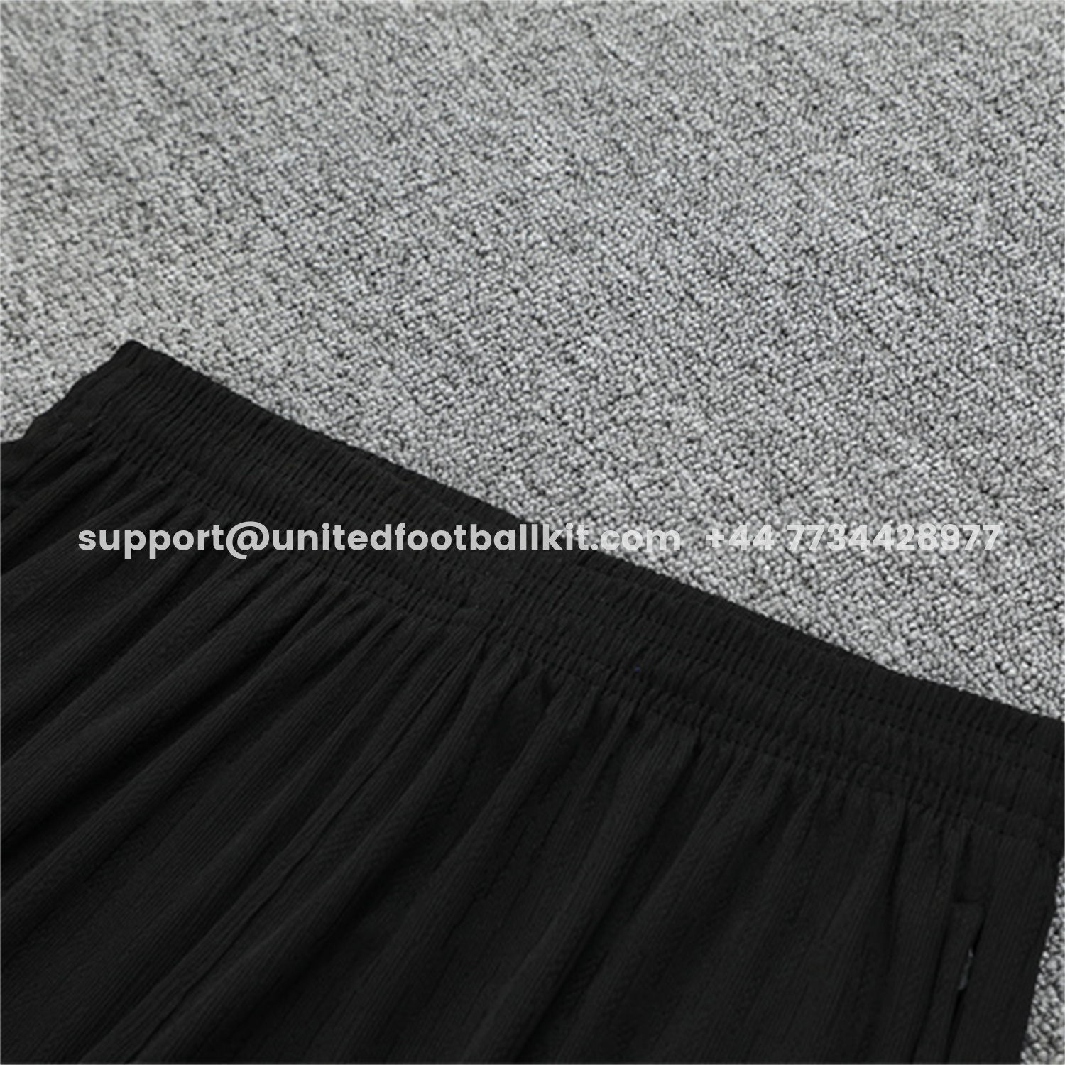 Unitedfootballkit.com | Brazil 25-26 Kids Long Sleeve Training Set - Player Version - Black Top and Pants -Customize Name, Number and Patch | Worldwide Shipping