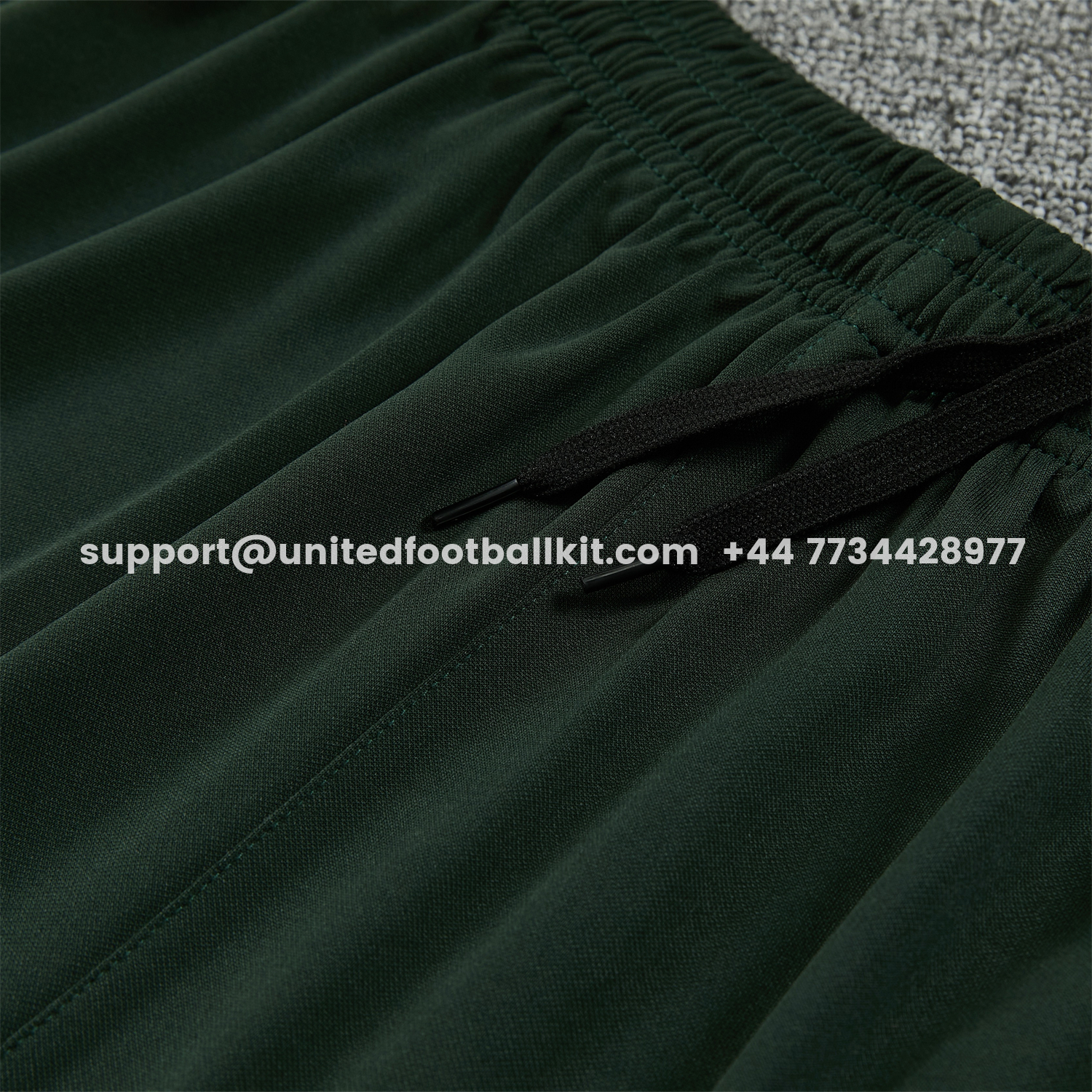 Unitedfootballkit.com | C.H.E.L.S.E.A 25-26 Vest Training Set - Dark Green With White Accents Top & Pants -Customize Name, Number and Patch | Worldwide Shipping