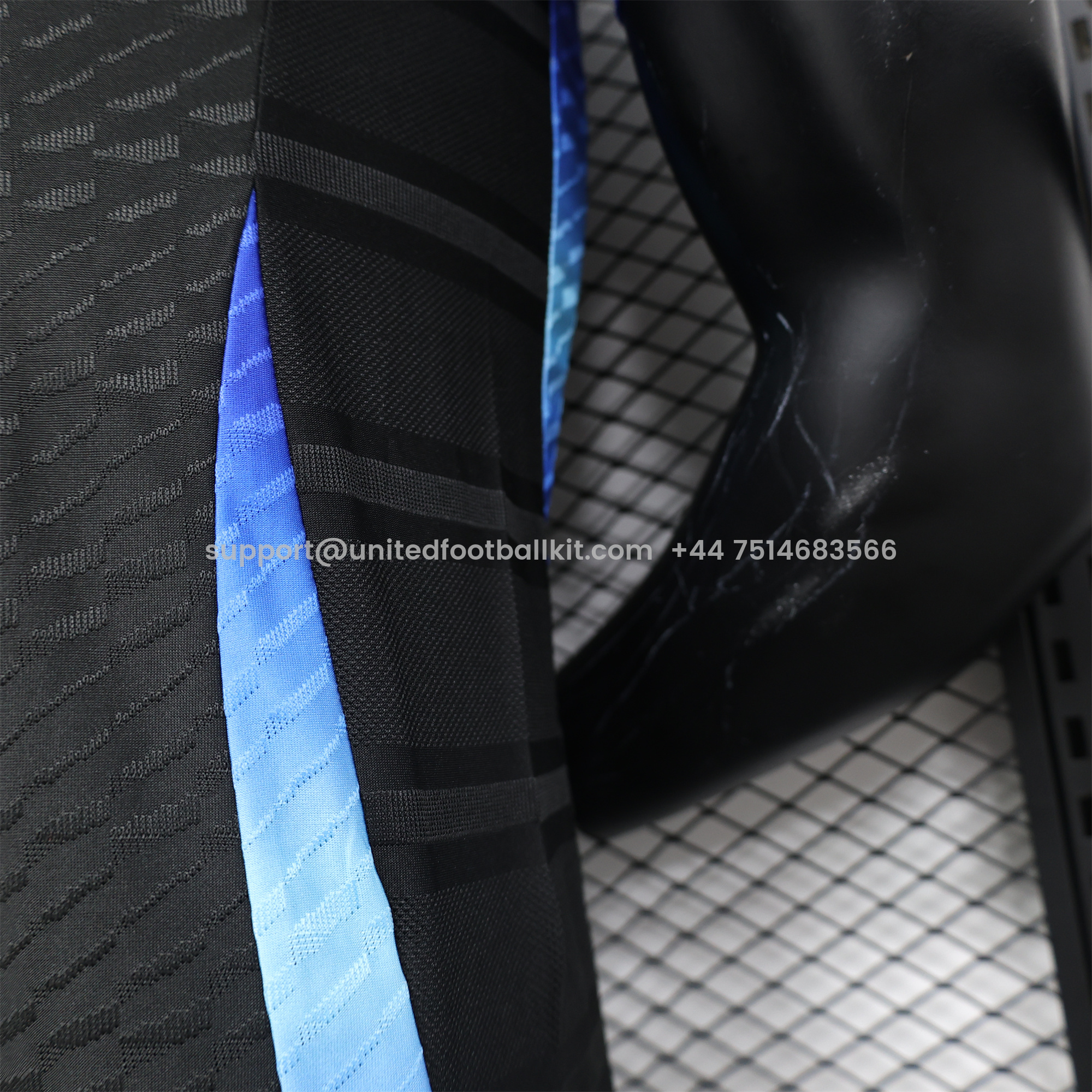 Unitedfootballkit.com | Real Madrid 24-25 Black Blue Special Edition Jersey - Player Version -Customize Name, Number and Patch | Worldwide Shipping