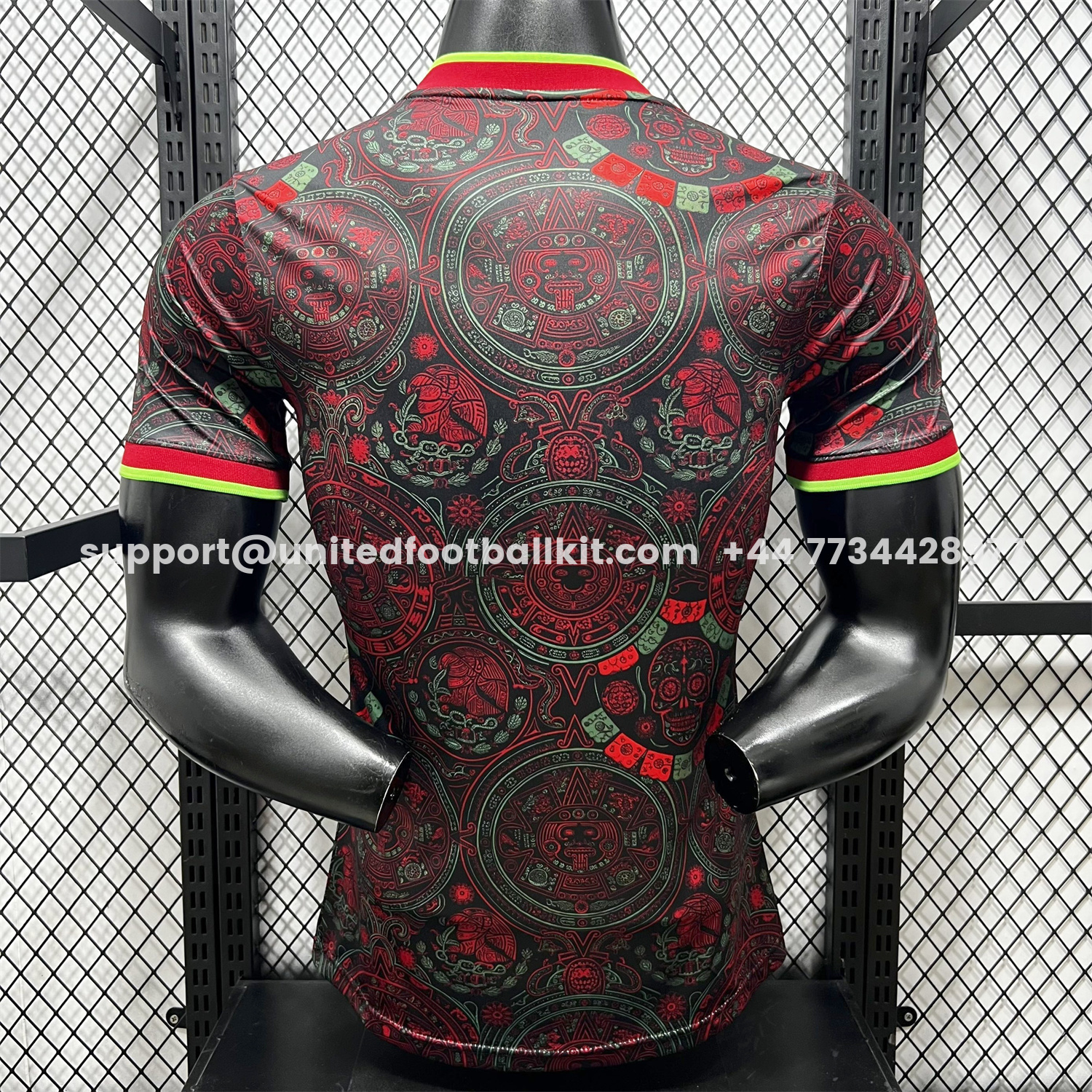 Unitedfootballkit.com | Mexico 2026 Red Totem Special Jersey - Player Version -Customize Name, Number and Patch | Worldwide Shipping