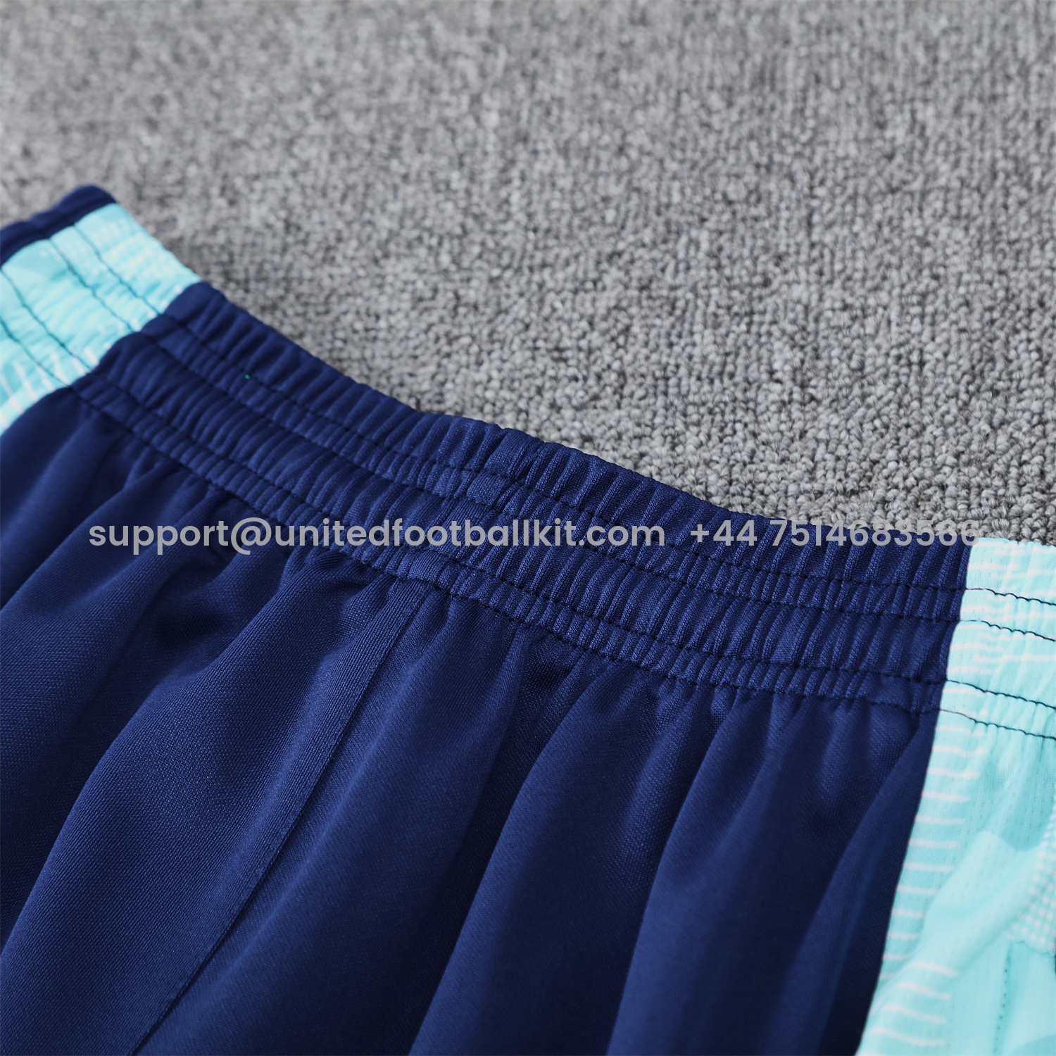 Unitedfootballkit.com | Flamengo 25-26 Training Hoodie Set - Royal Blue Top and Pants -Customize Name, Number and Patch | Worldwide Shipping