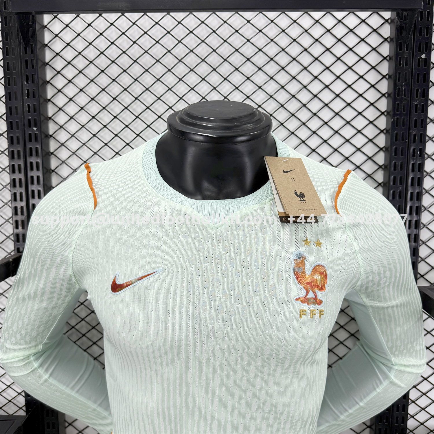 Unitedfootballkit.com | France 2026 Away Long Sleeves Jersey - Player Version -Customize Name, Number and Patch | Worldwide Shipping