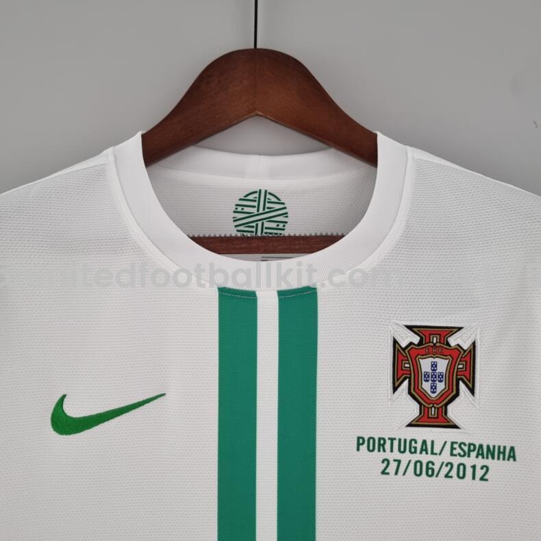 Unitedfootballkit.com | Retro Portugal 2012 Away Long Sleeve Jersey -Customize Name, Number and Patch | Worldwide Shipping