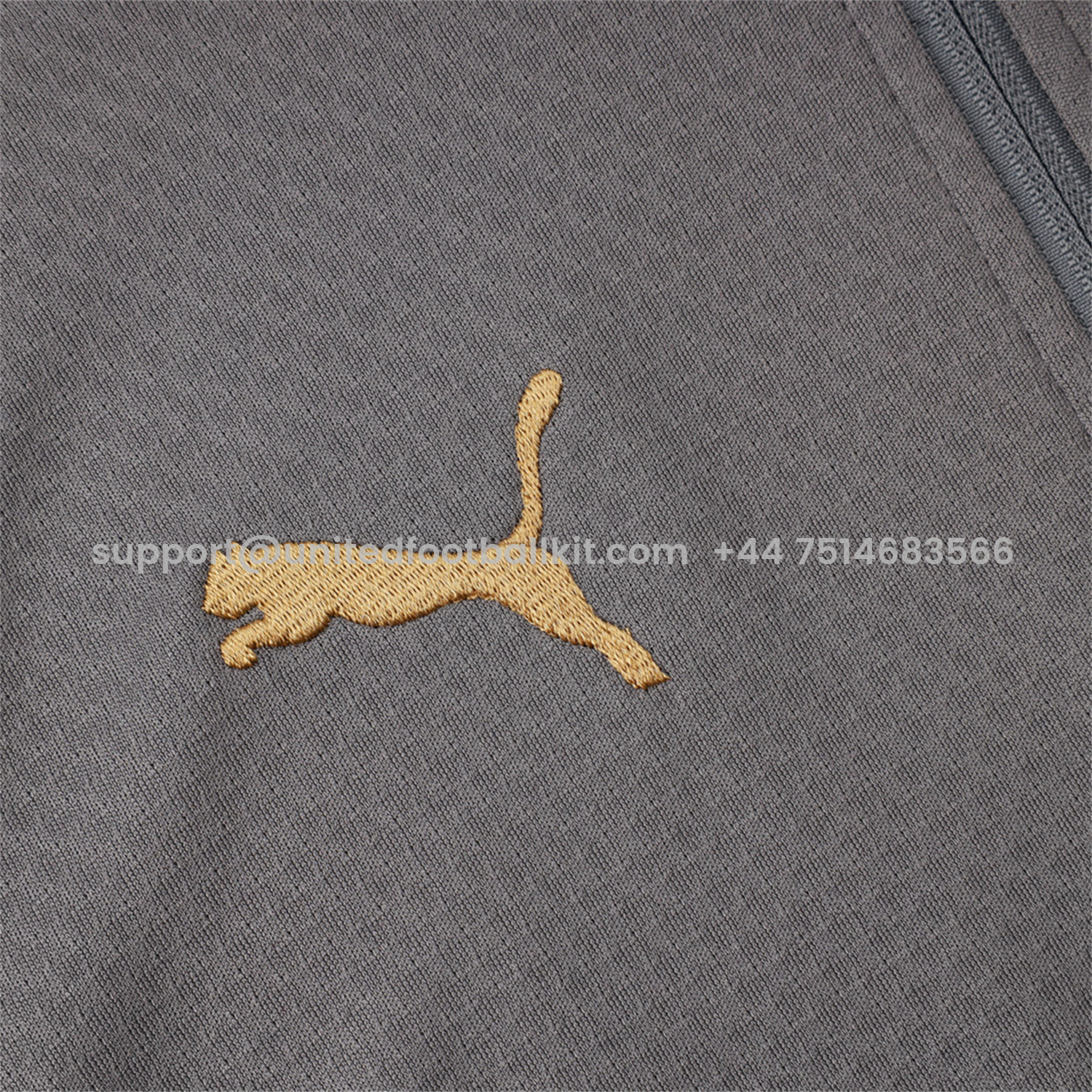 Unitedfootballkit.com | AC Milan 25-26 Jacket Training Tracksuit - Grey top & Grey Pants -Customize Name, Number and Patch | Worldwide Shipping