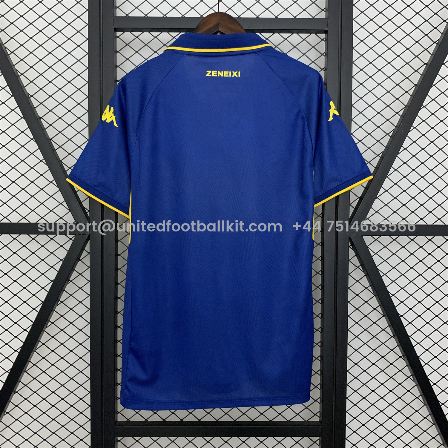 Unitedfootballkit.com | Genoa 24-25 Fourth Unsponsored Jersey - Fans Version -Customize Name, Number and Patch | Worldwide Shipping