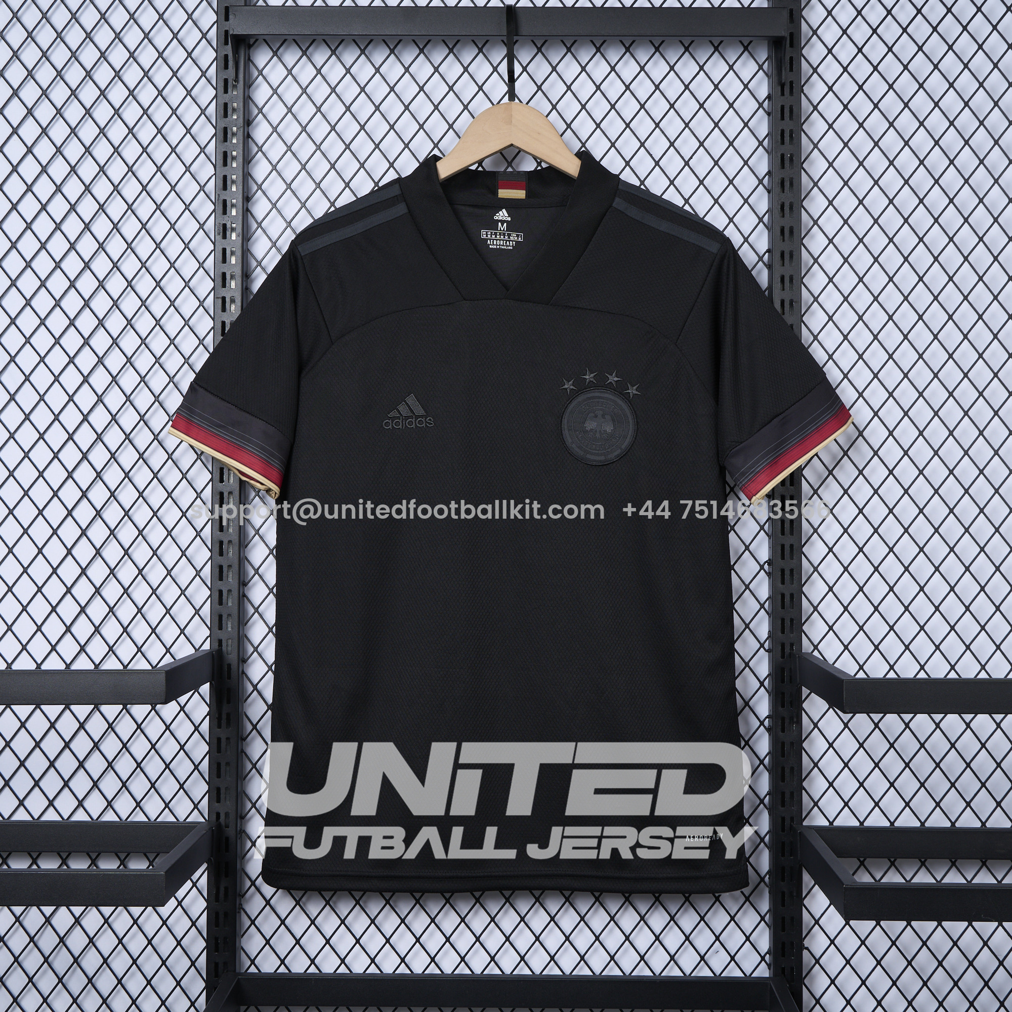 Unitedfootballkit.com | Retro Germany 2020 Away Jersey -Customize Name, Number and Patch | Worldwide Shipping