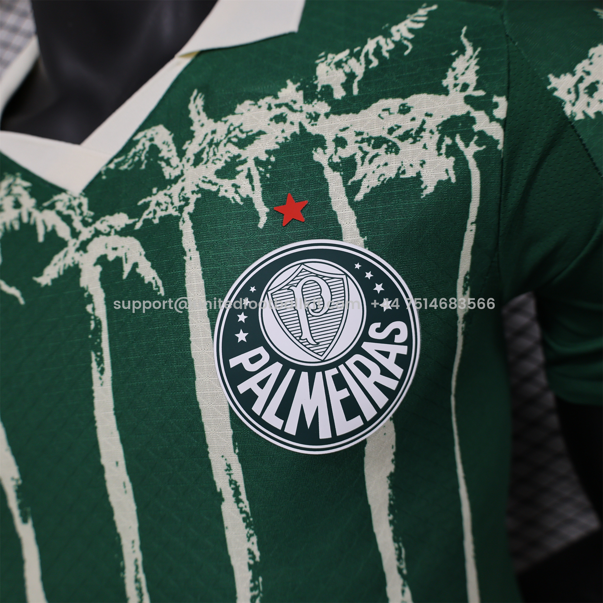 Unitedfootballkit.com | Palmeiras 2025 Home (Informal-release Version) Jersey - Player Version -Customize Name, Number and Patch | Worldwide Shipping