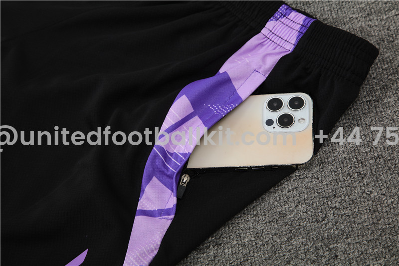 Unitedfootballkit.com | Germany 2024 Short-Sleeve Training Set - Purple -Customize Name, Number and Patch | Worldwide Shipping