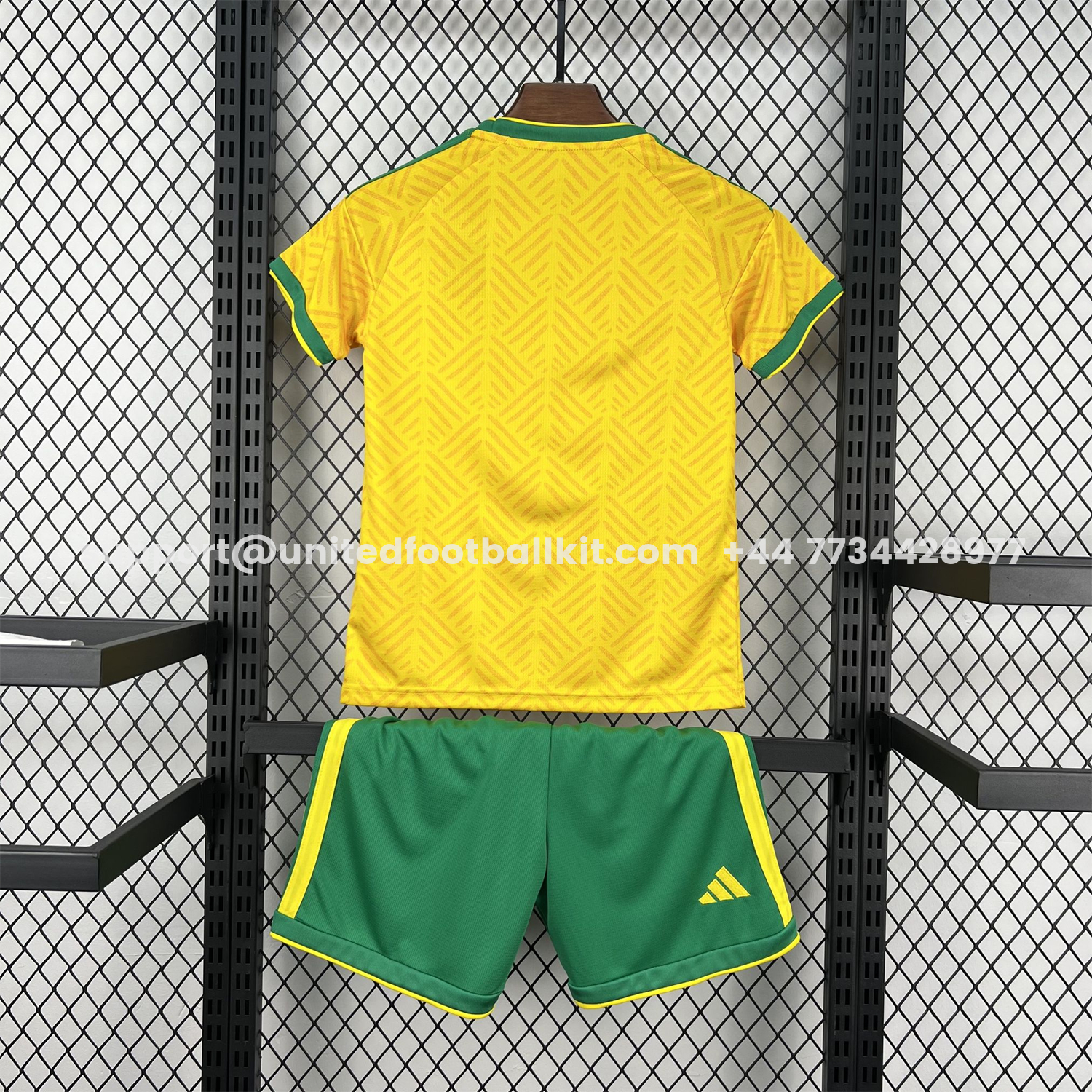 Unitedfootballkit.com | South Africa 2026 Home Kids Kit -Customize Name, Number and Patch | Worldwide Shipping