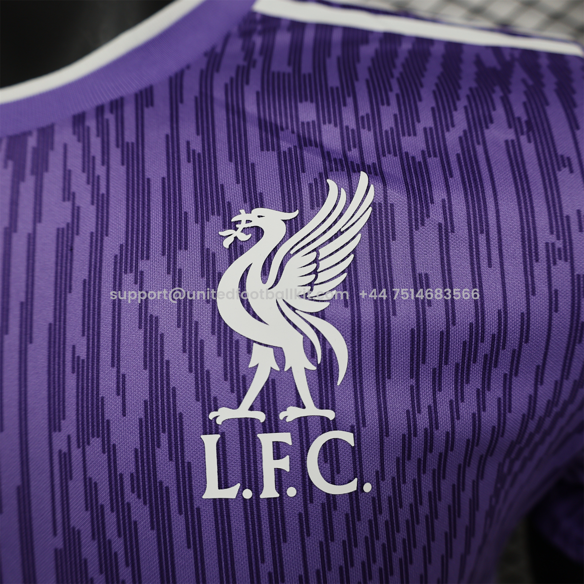 Unitedfootballkit.com | Liver.pool 24-25 Purple Liver.pool Bird Special Edition Jersey - Player Version -Customize Name, Number and Patch | Worldwide Shipping