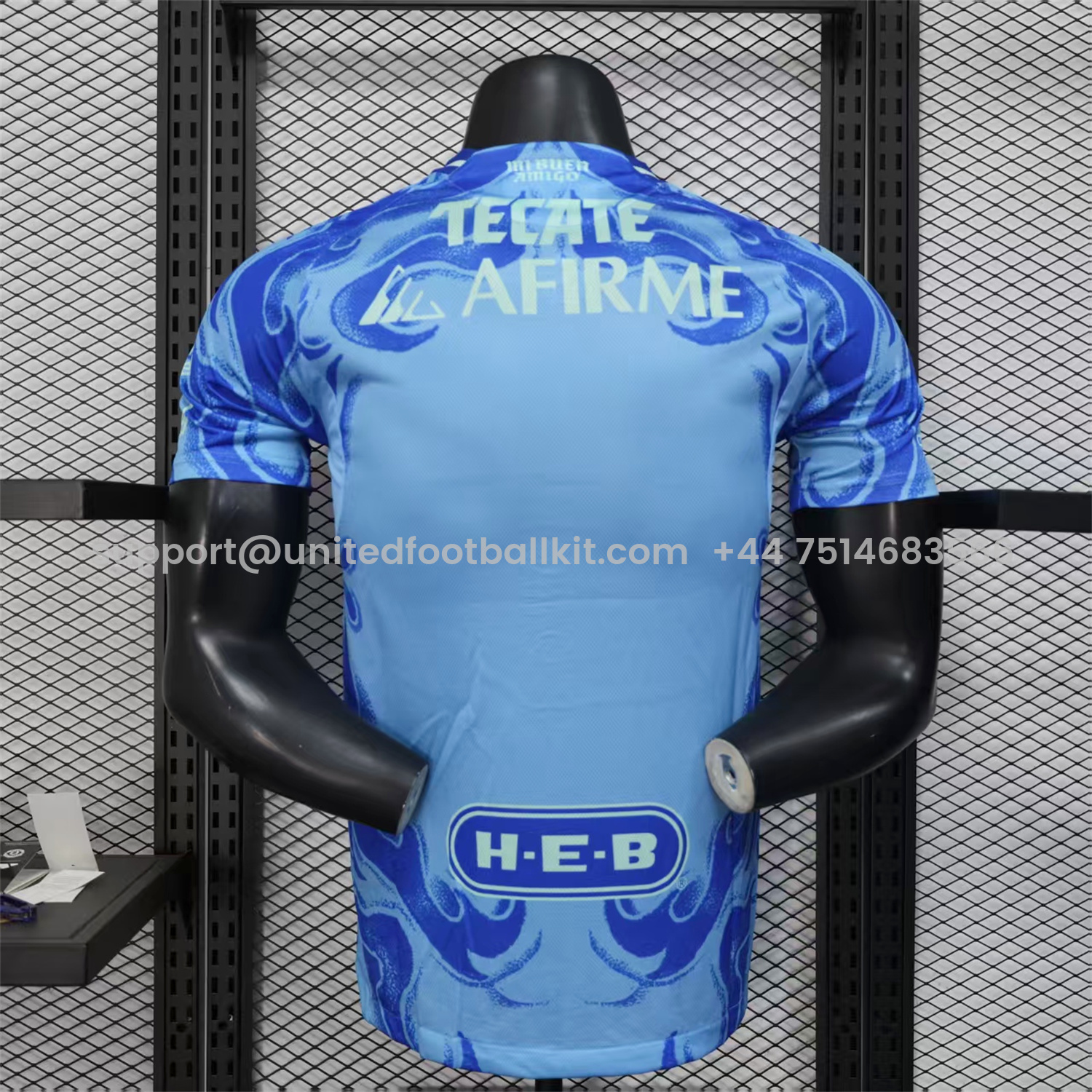 Unitedfootballkit.com | Tigres UANL 25-26 Away Jersey - Player Version -Customize Name, Number and Patch | Worldwide Shipping