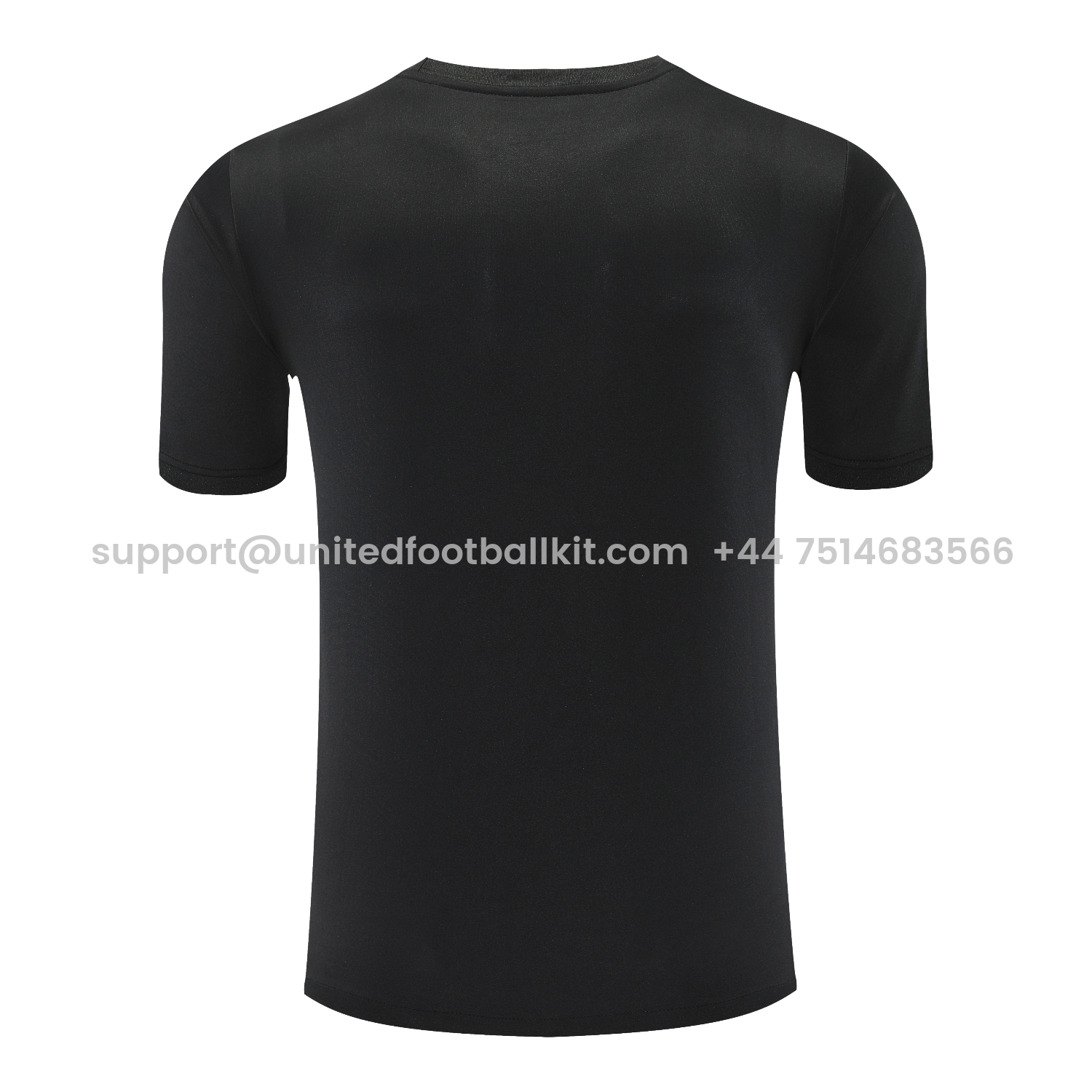 Unitedfootballkit.com | Inter Milan 25-26 Short-Sleeve Training Set - Black Top & Black Shorts -Customize Name, Number and Patch | Worldwide Shipping