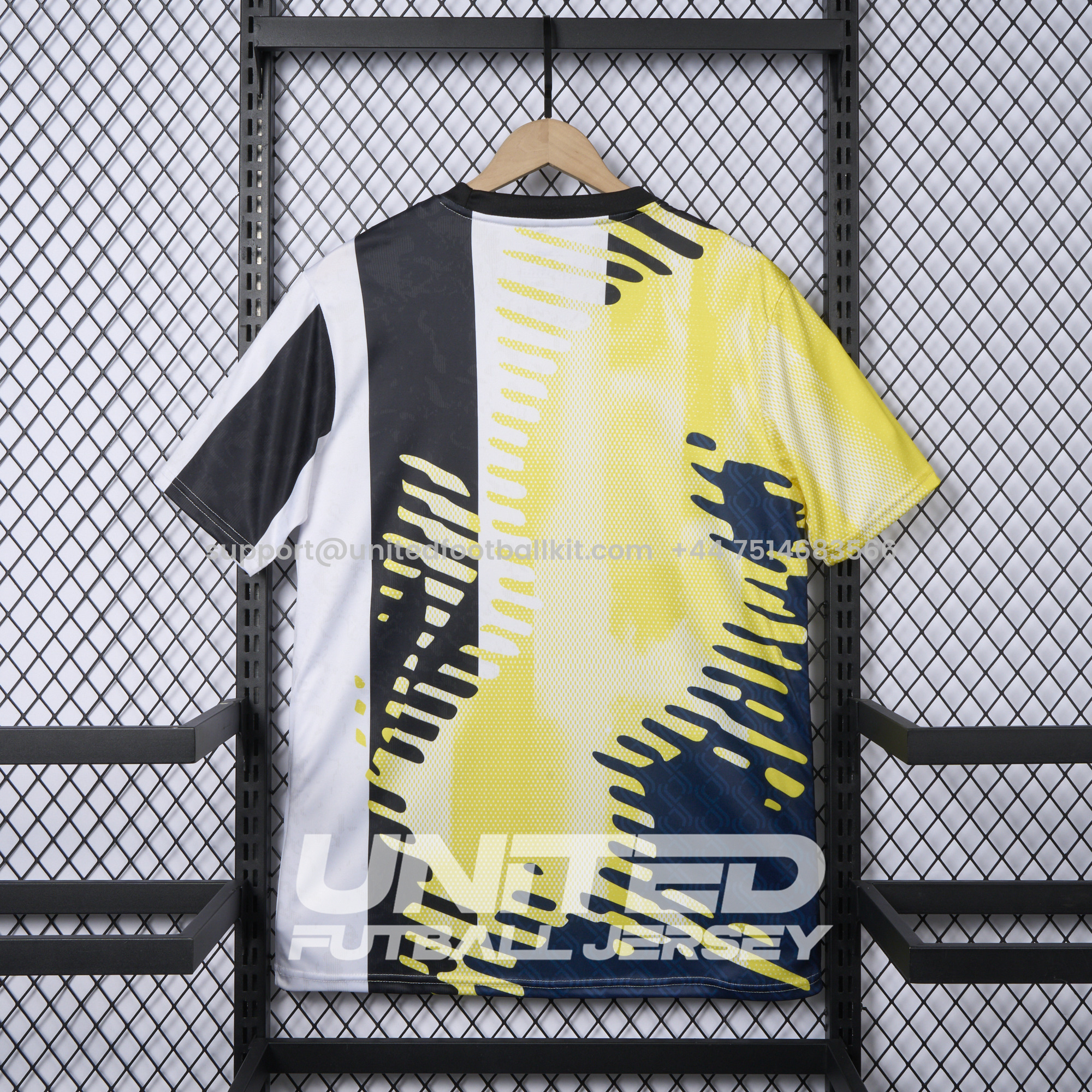 Unitedfootballkit.com | Juventus 24-25 Pre-Match 2 Jersey - Fans Version -Customize Name, Number and Patch | Worldwide Shipping