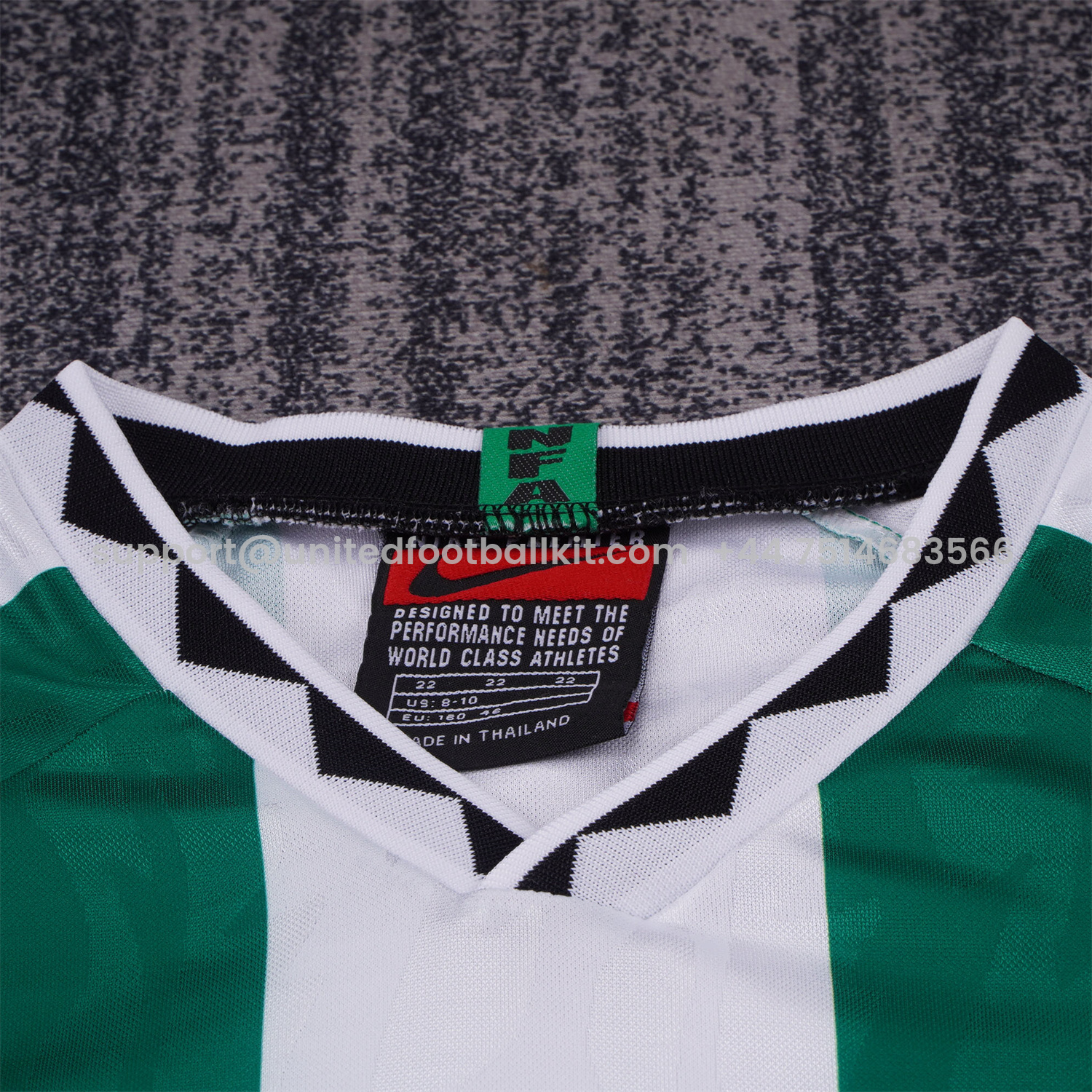 Unitedfootballkit.com | Retro Nigeria 1996 Home Kids Kit -Customize Name, Number and Patch | Worldwide Shipping