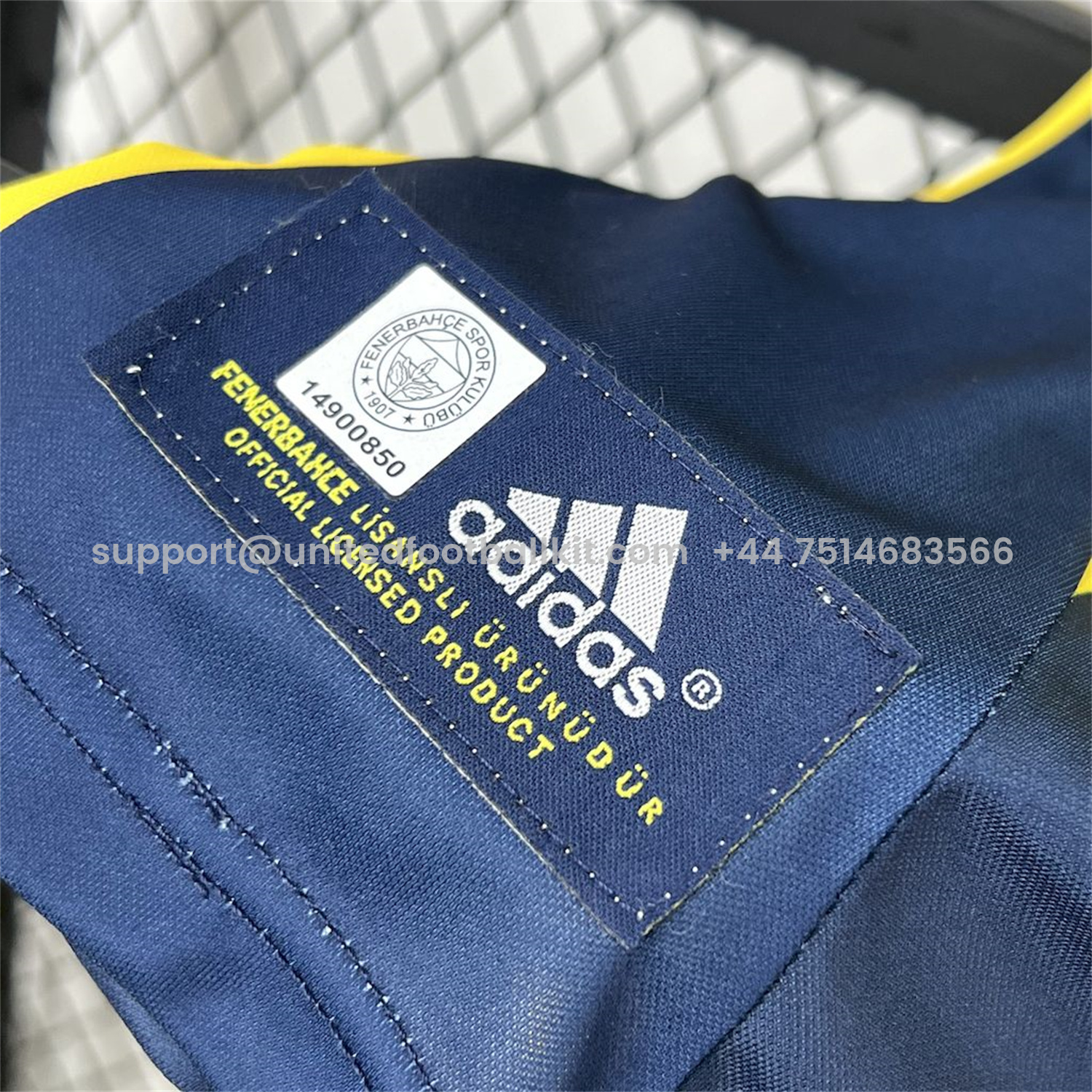 Unitedfootballkit.com | Retro Fenerbahce 2007-08 Home Jersey -Customize Name, Number and Patch | Worldwide Shipping