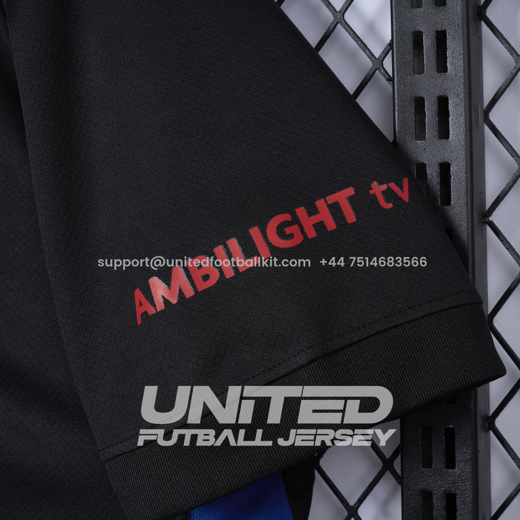 Unitedfootballkit.com | Barcelona 24-25 Away Unsponsored Jersey - Fans Version -Customize Name, Number and Patch | Worldwide Shipping