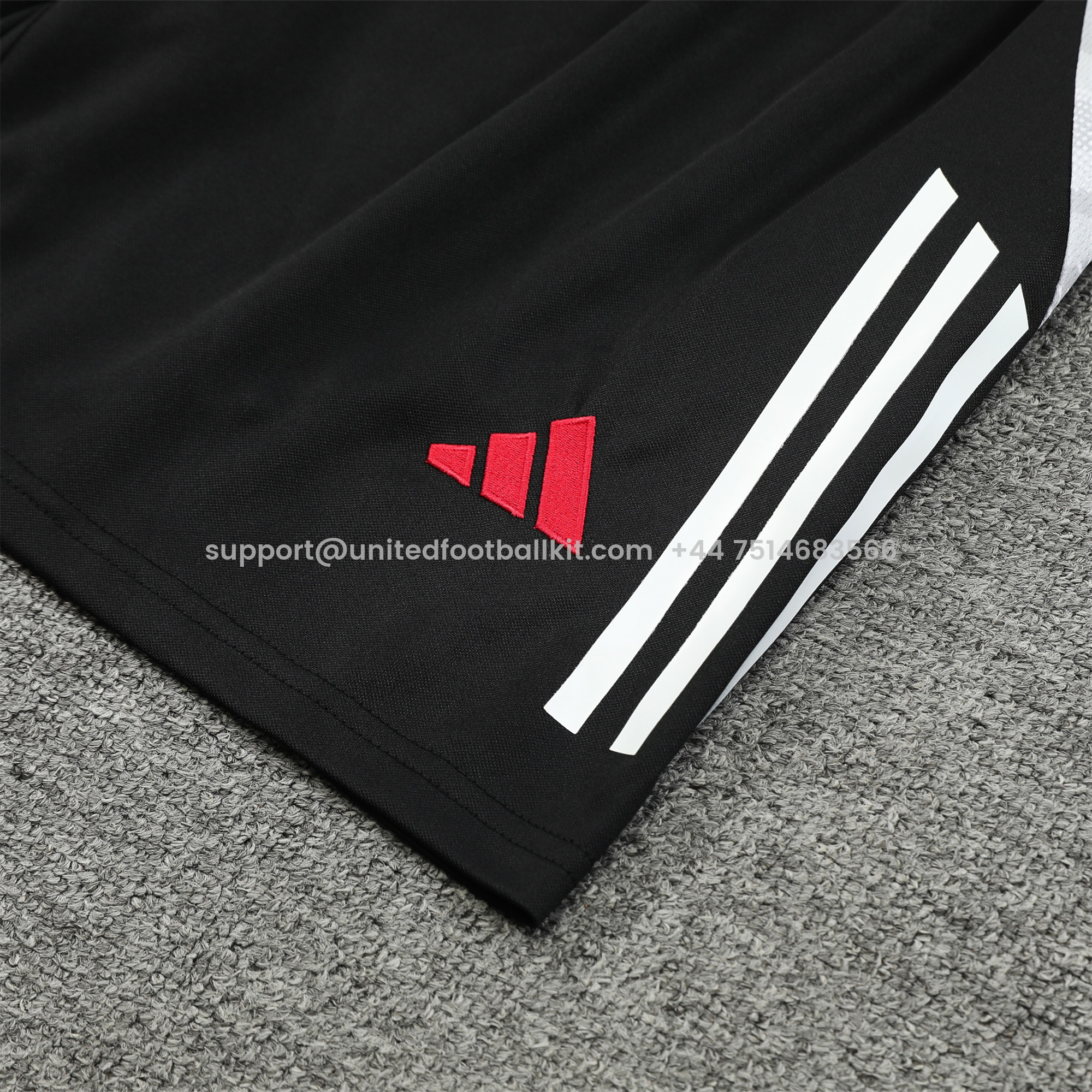 Unitedfootballkit.com | Manchester United 24-25 Vest Training Set - Red -Customize Name, Number and Patch | Worldwide Shipping