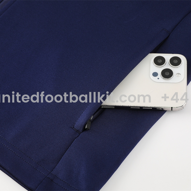 Unitedfootballkit.com | Al Nassr Riyadh Victory 24-25 Jacket Training Tracksuit - Royal Blue -Customize Name, Number and Patch | Worldwide Shipping