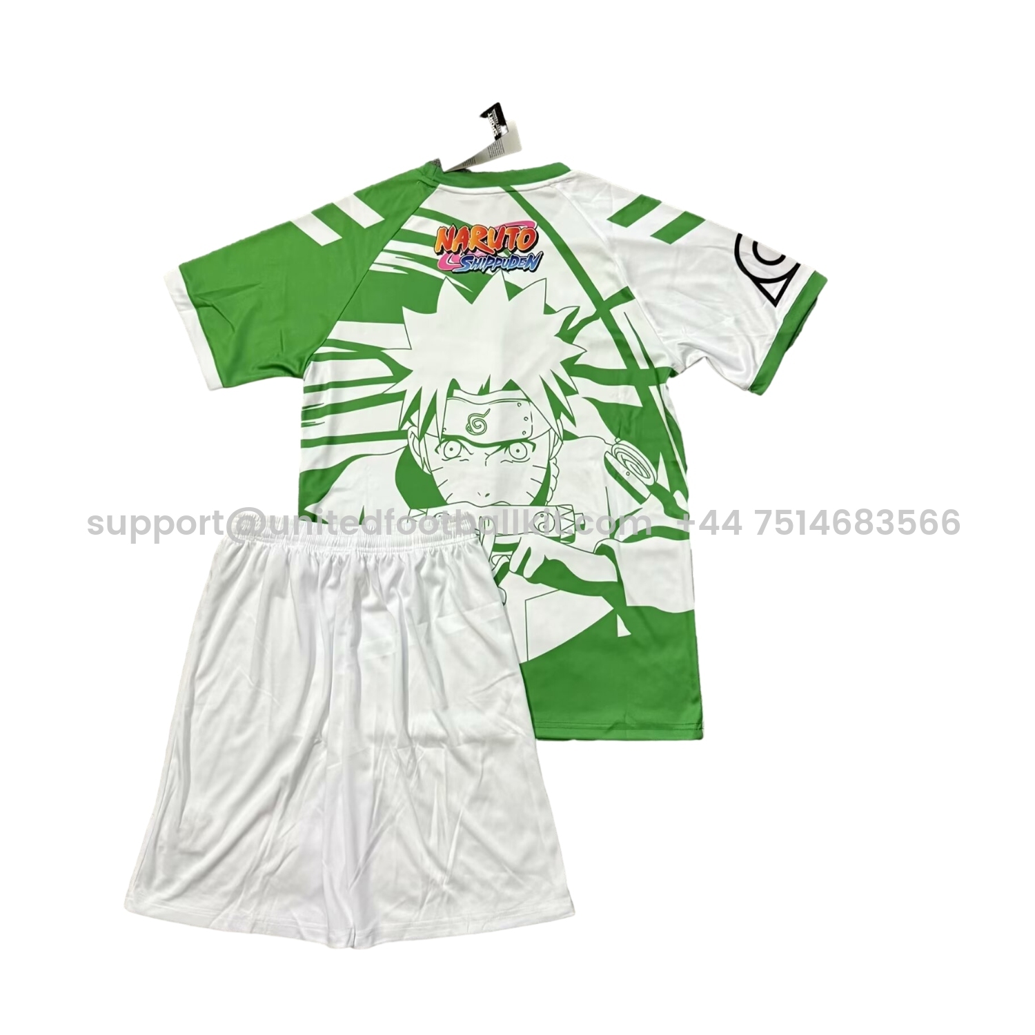 Unitedfootballkit.com | Real Betis 25-26 NARUTO Special Edition Men's Adult Jersey Set - Fans Version -Customize Name, Number and Patch | Worldwide Shipping