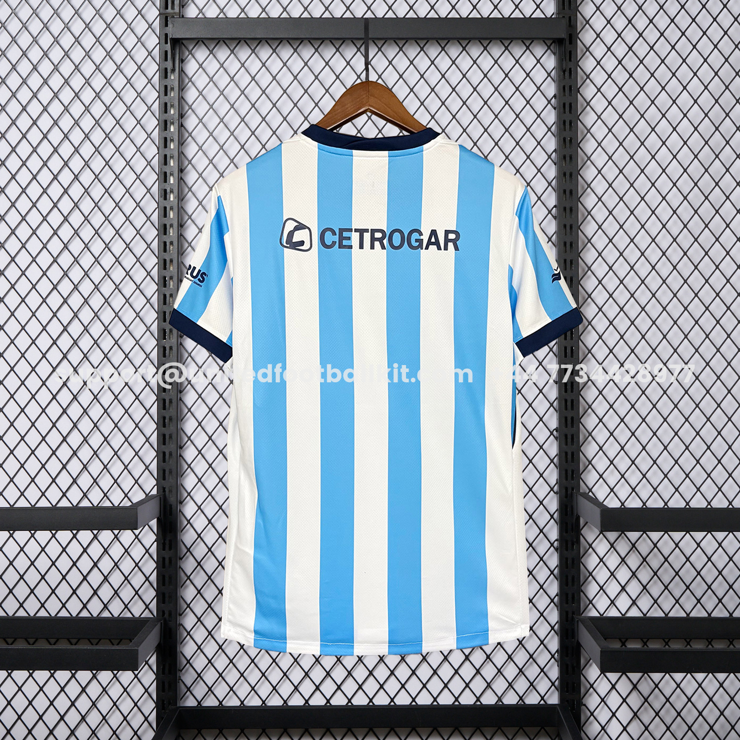 Unitedfootballkit.com | Racing Club de Avellaneda 26-27 Home Jersey - Fans Version -Customize Name, Number and Patch | Worldwide Shipping