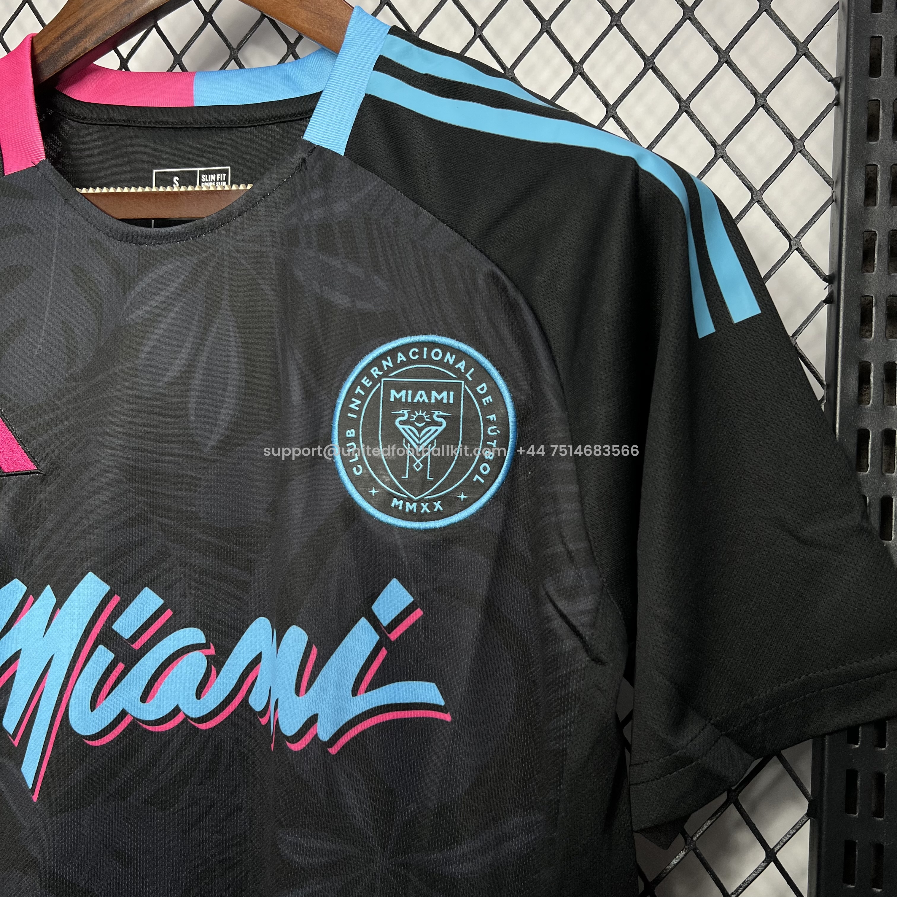 Unitedfootballkit.com | INT M.A.M 24-25 Black Summer Style Jersey - Fans Version -Customize Name, Number and Patch | Worldwide Shipping