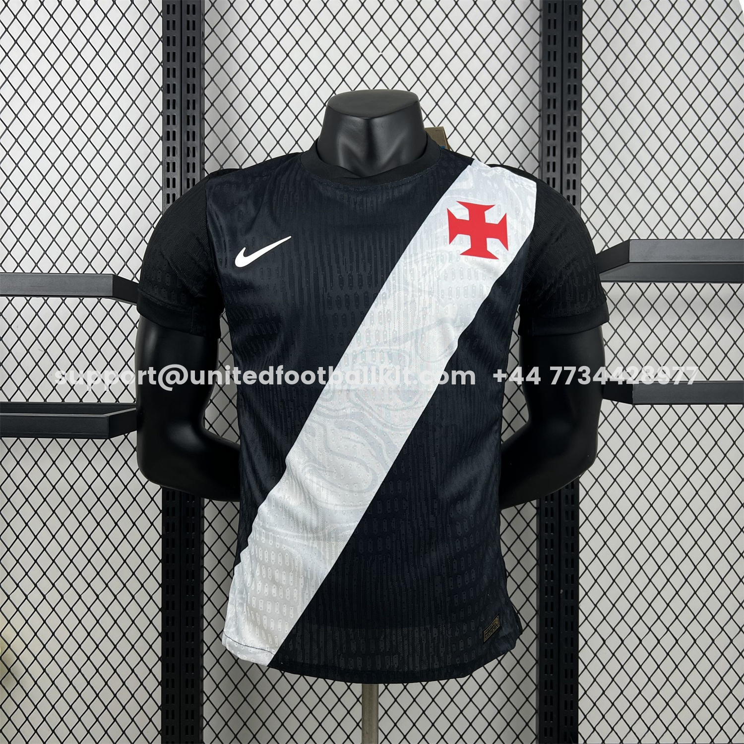 Unitedfootballkit.com | Vasco Da Gama 26-27 Home Jersey - Player Version -Customize Name, Number and Patch | Worldwide Shipping