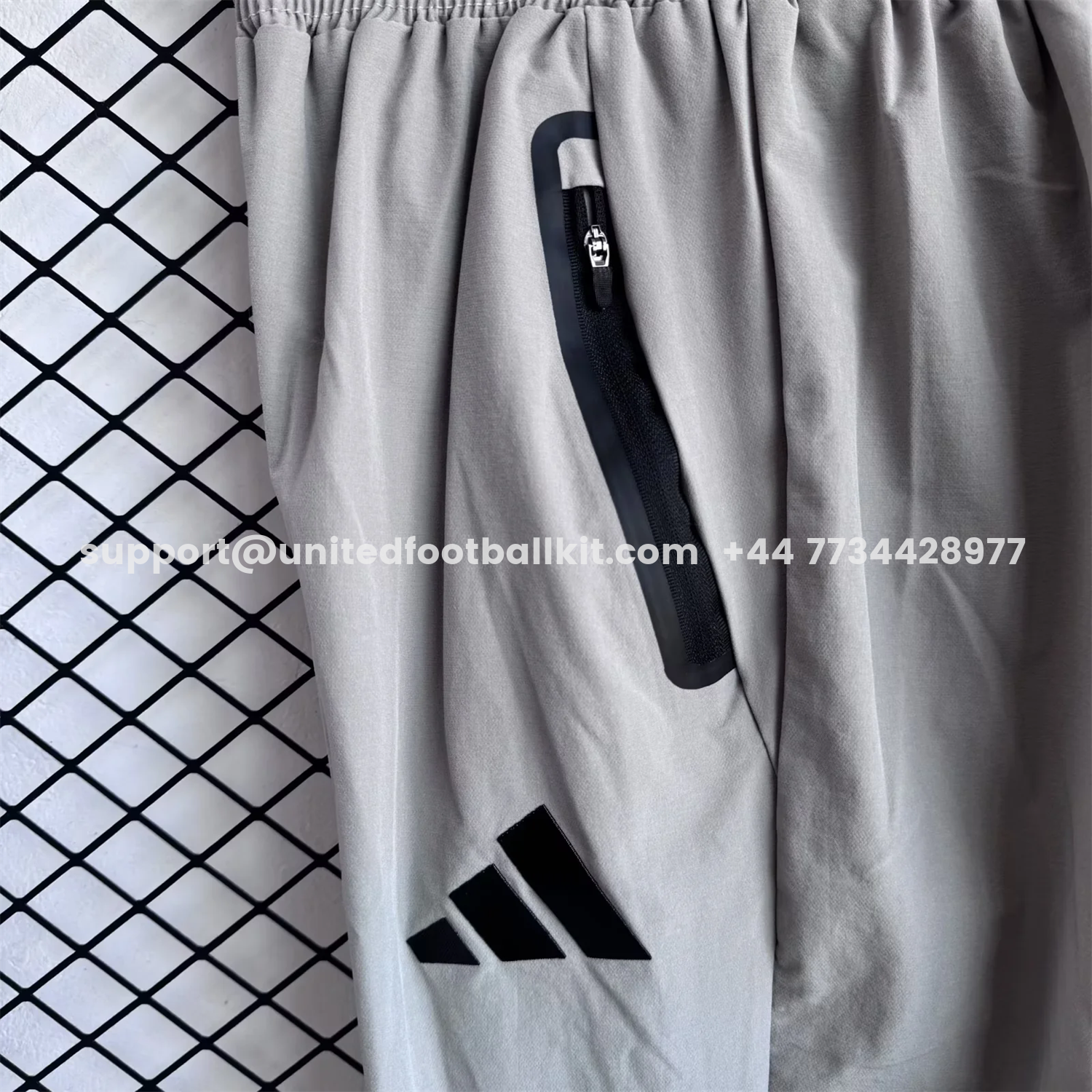 Unitedfootballkit.com | Algeria 25-26 Windbreaker Training Set - Grey Top and Pants -Customize Name, Number and Patch | Worldwide Shipping