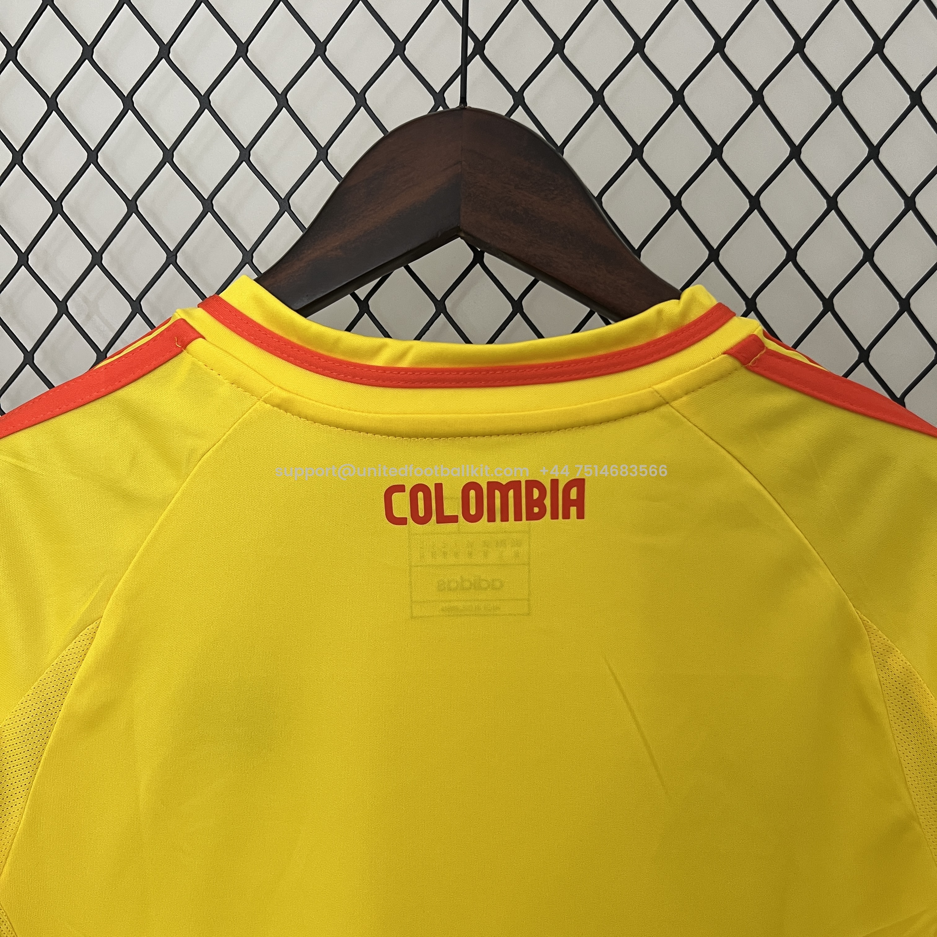 Unitedfootballkit.com | Women's Colombia 2024 Home Stadium Jersey -Customize Name, Number and Patch | Worldwide Shipping