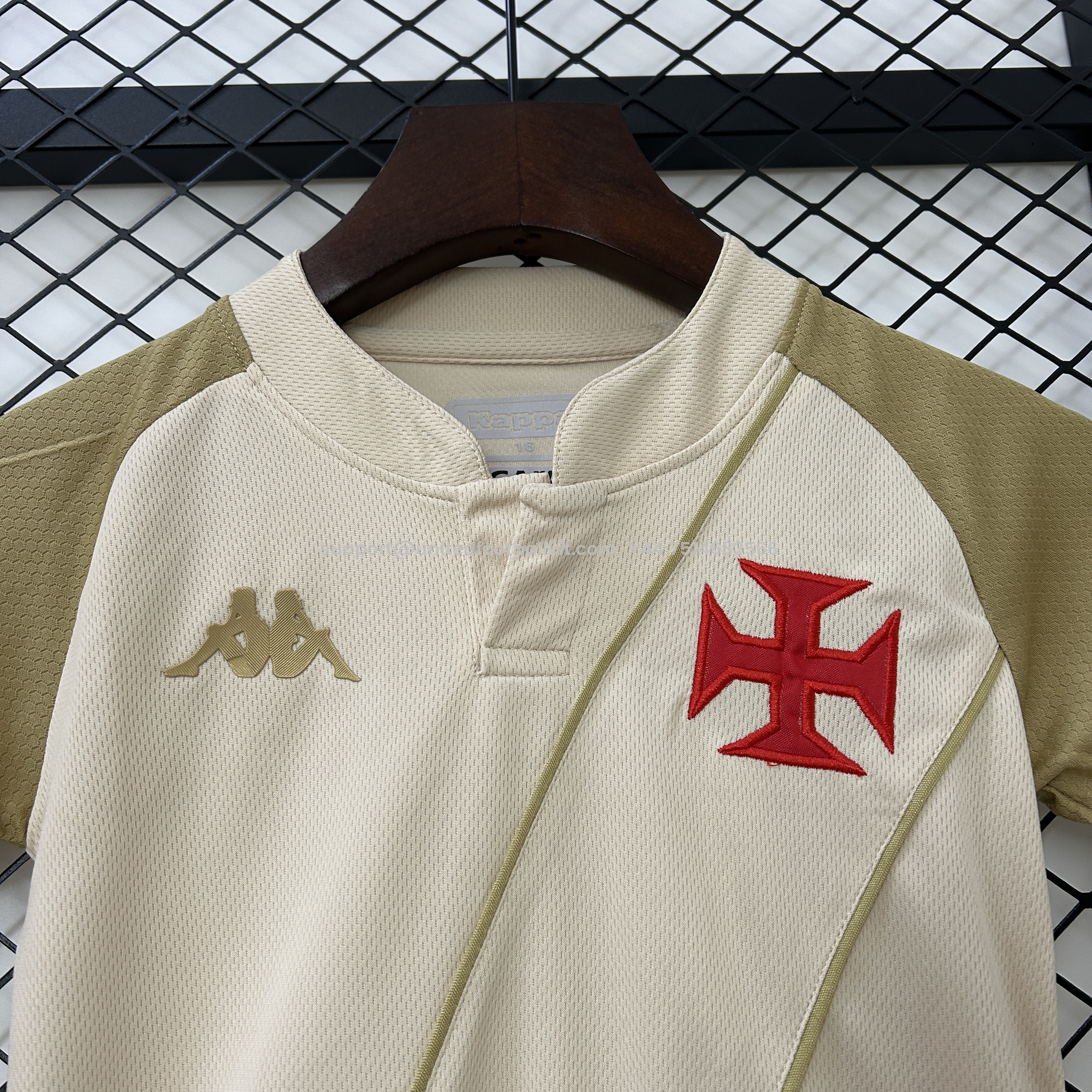 Unitedfootballkit.com | Vasco da Gama 24-25 Third Kids Kit -Customize Name, Number and Patch | Worldwide Shipping