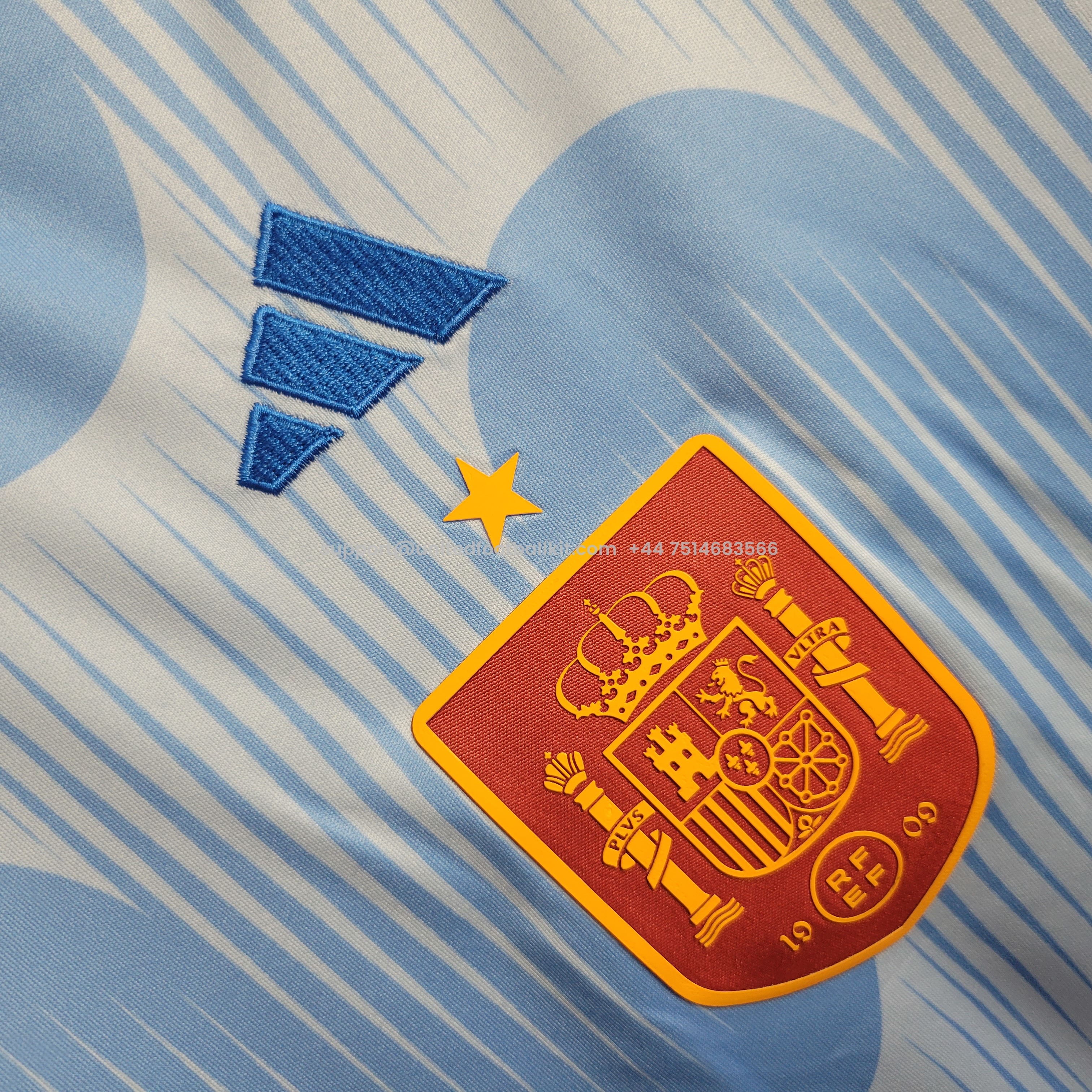 Unitedfootballkit.com | Spain 2022-23 Away Stadium Jersey - Fans Version -Customize Name, Number and Patch | Worldwide Shipping