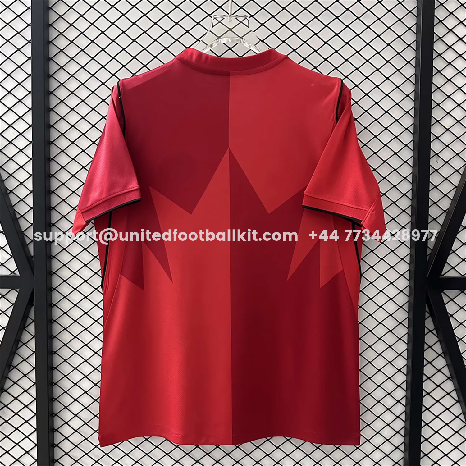 Unitedfootballkit.com | Canada 2026 Home Jersey - Fans Version -Customize Name, Number and Patch | Worldwide Shipping