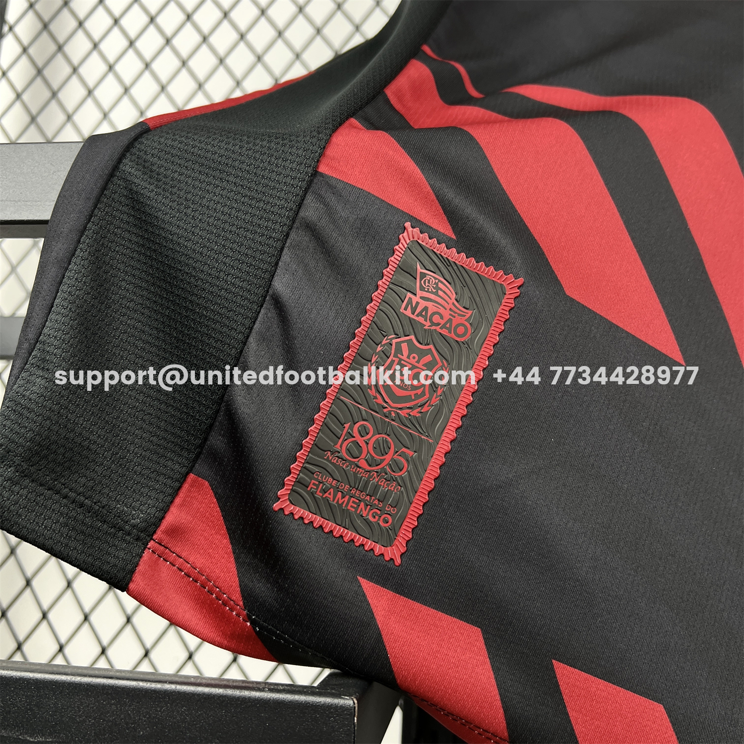 Unitedfootballkit.com | Flamengo 25-26 Red And Black Special Jersey - Fans Version -Customize Name, Number and Patch | Worldwide Shipping