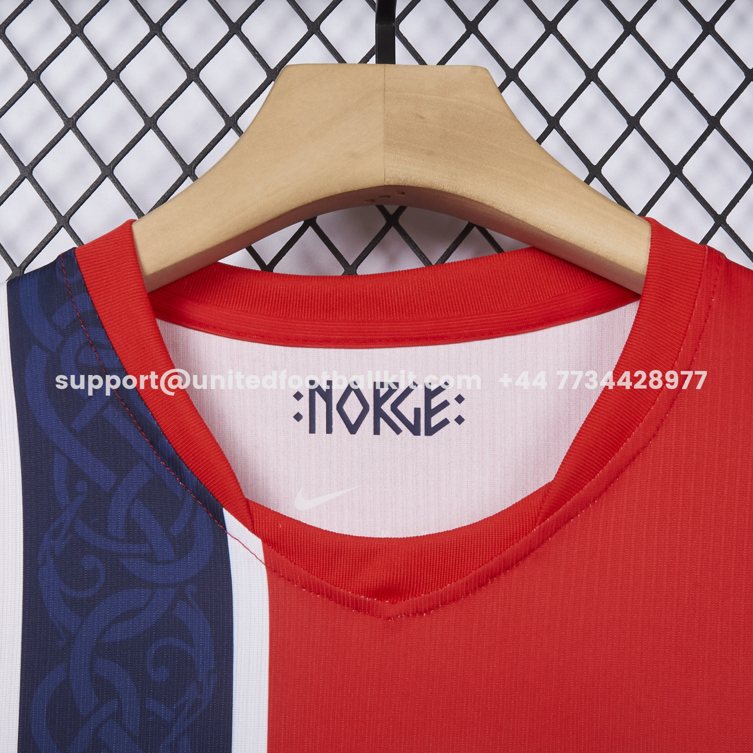Unitedfootballkit.com | Norway 2026 Home Jersey - Fans Version -Customize Name, Number and Patch | Worldwide Shipping