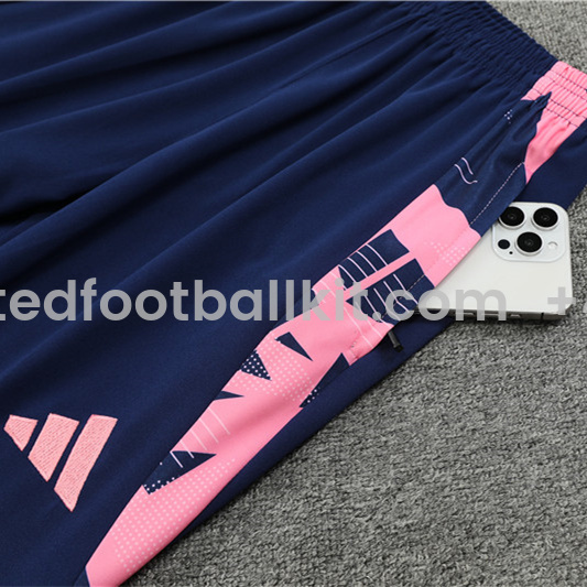 Unitedfootballkit.com | Arsenal 24-25 Long Sleeve Training Set - Pink -Customize Name, Number and Patch | Worldwide Shipping