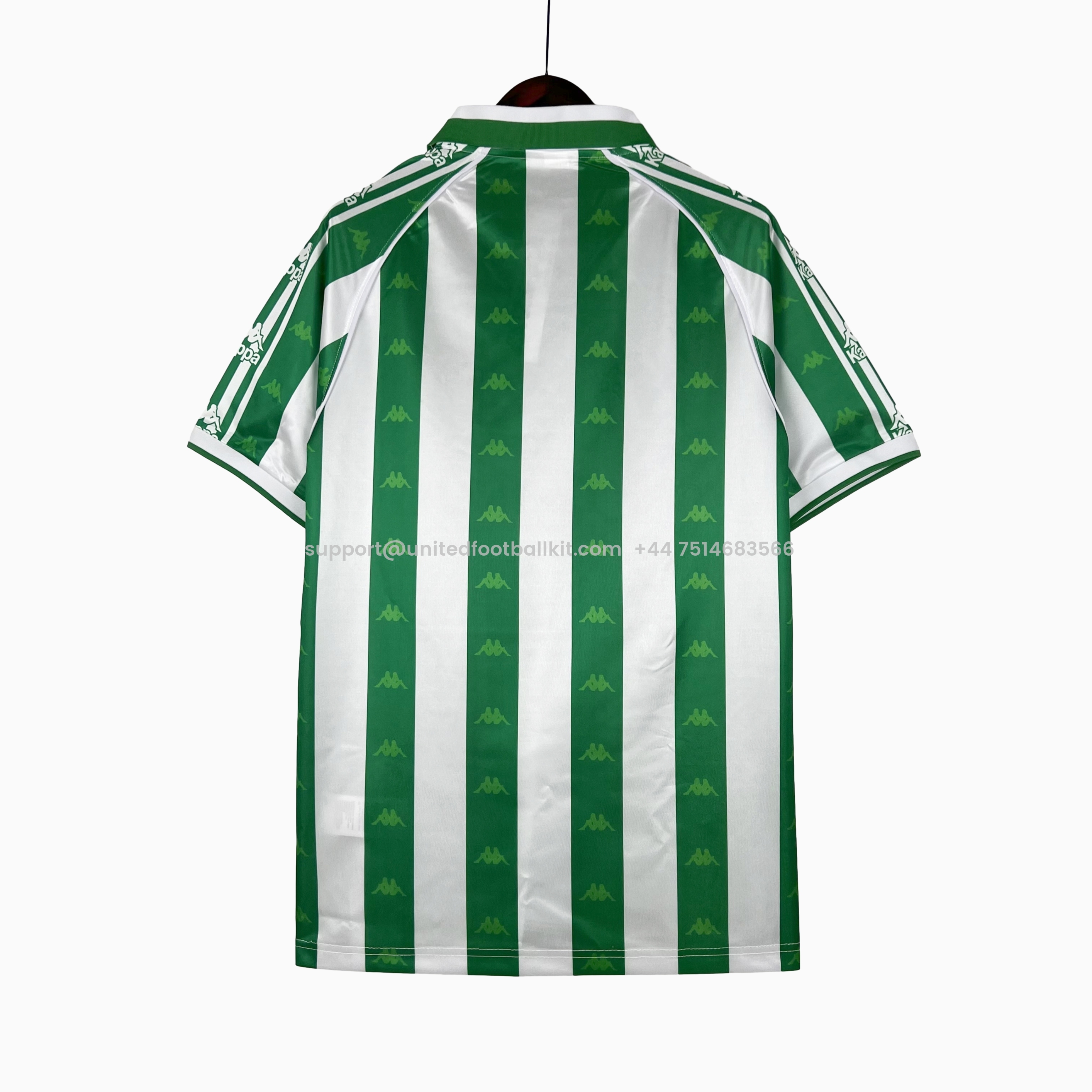 Unitedfootballkit.com | Retro Real Betis 1995-97 Home Stadium Jersey -Customize Name, Number and Patch | Worldwide Shipping