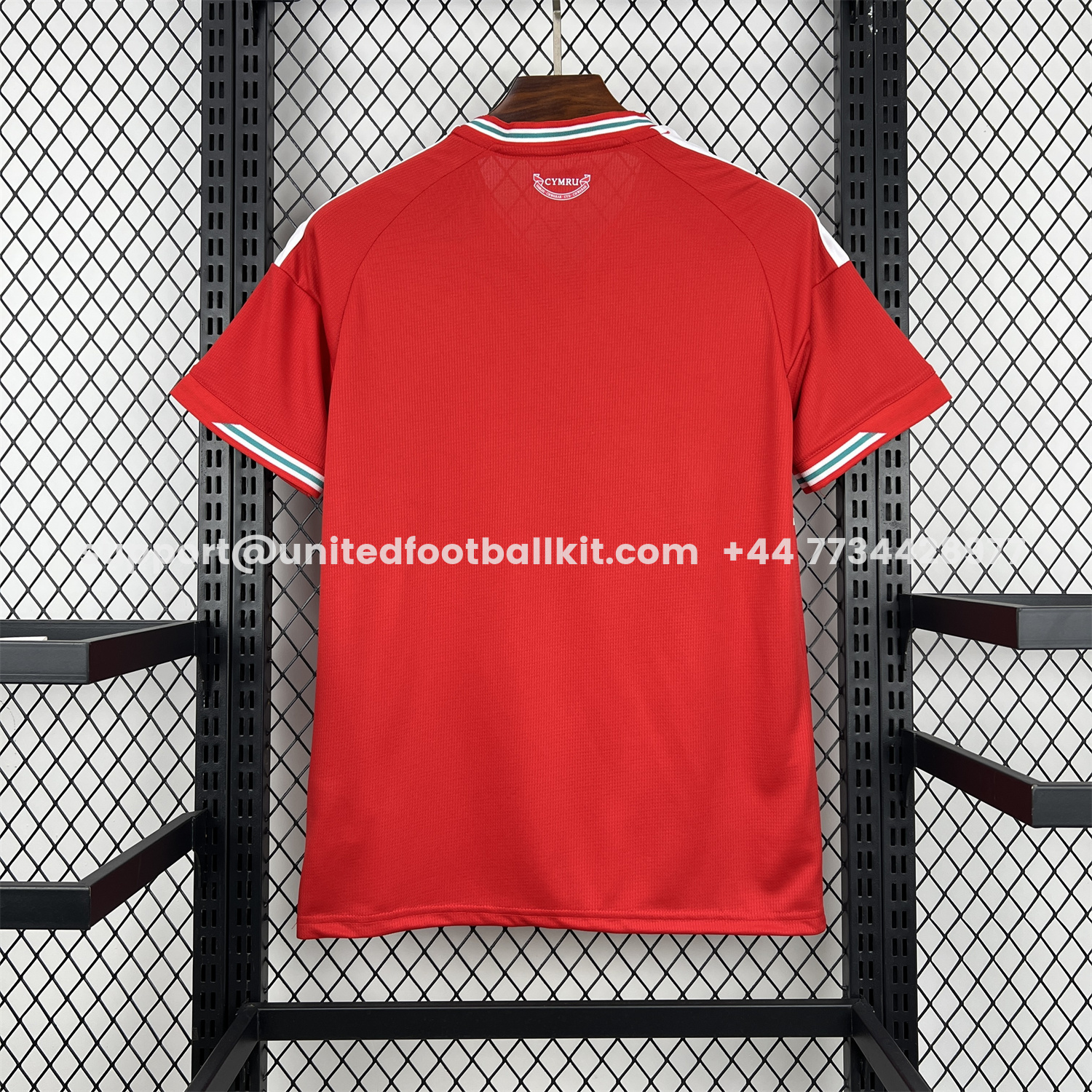 Unitedfootballkit.com | Wales 2026 Home Jersey - Fans Version -Customize Name, Number and Patch | Worldwide Shipping