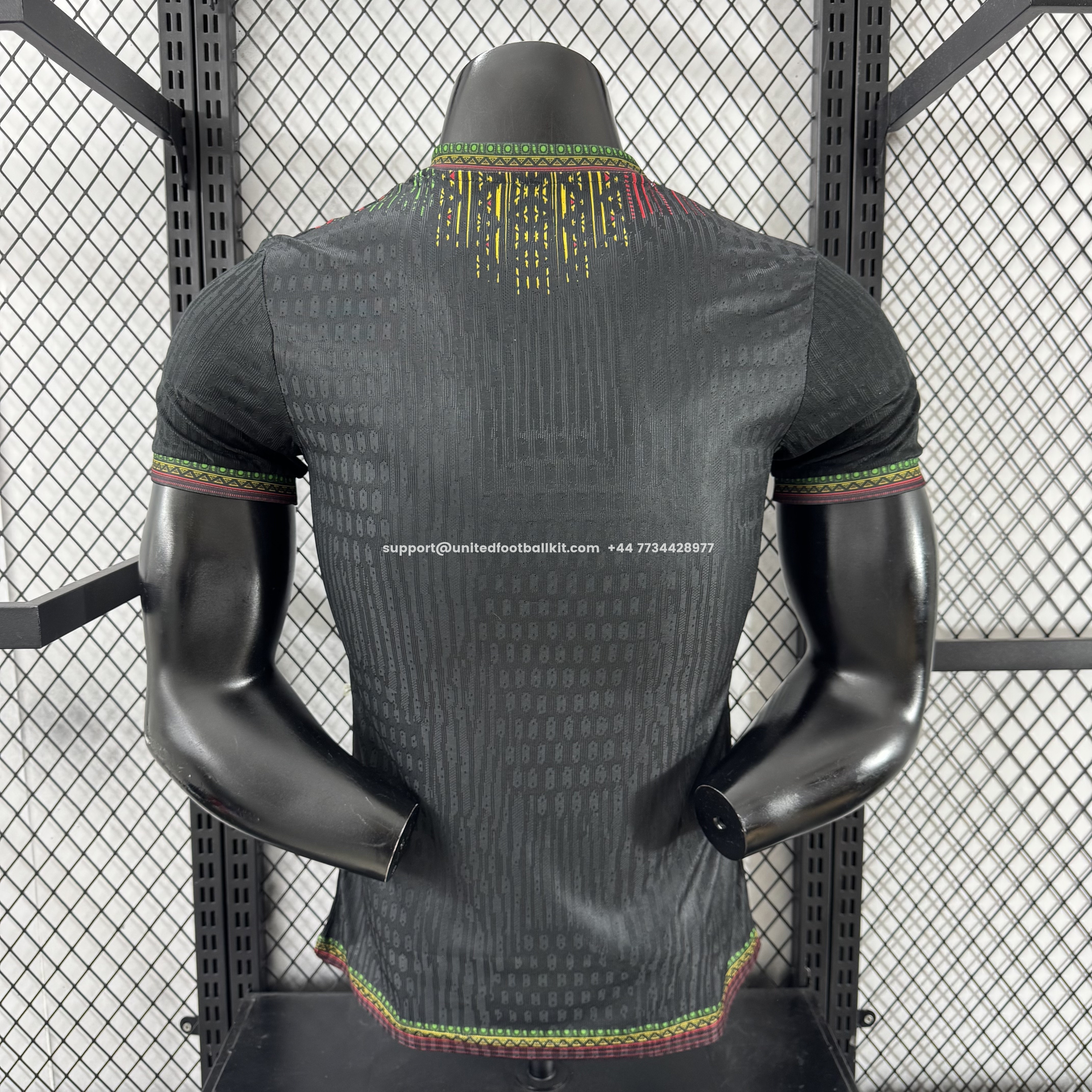 Unitedfootballkit.com | Mali 2025 Third Black Jersey - Player Version -Customize Name, Number and Patch | Worldwide Shipping